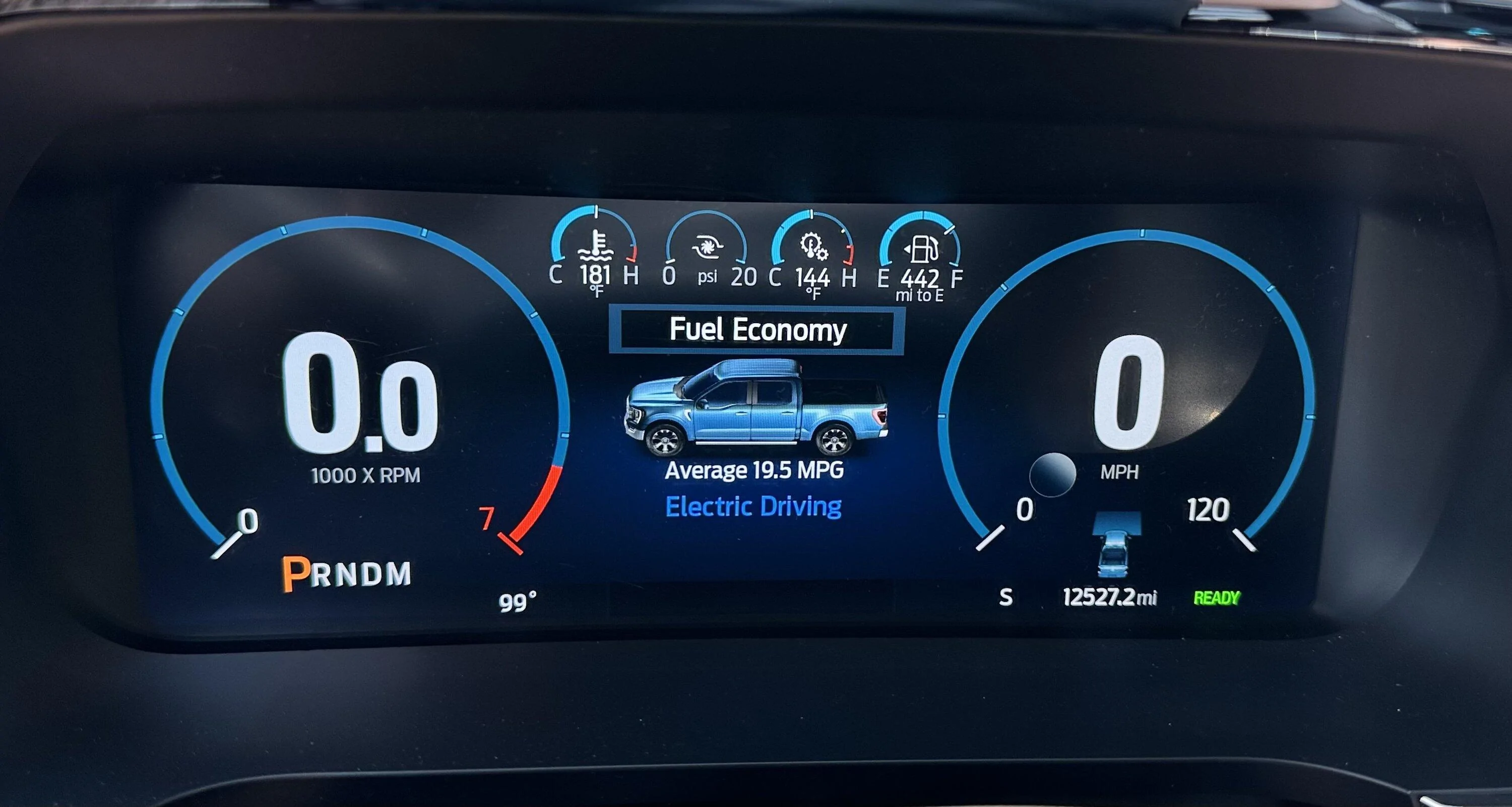 Ford F-150 Odd Bubble on Speedo 502A IMG_3686