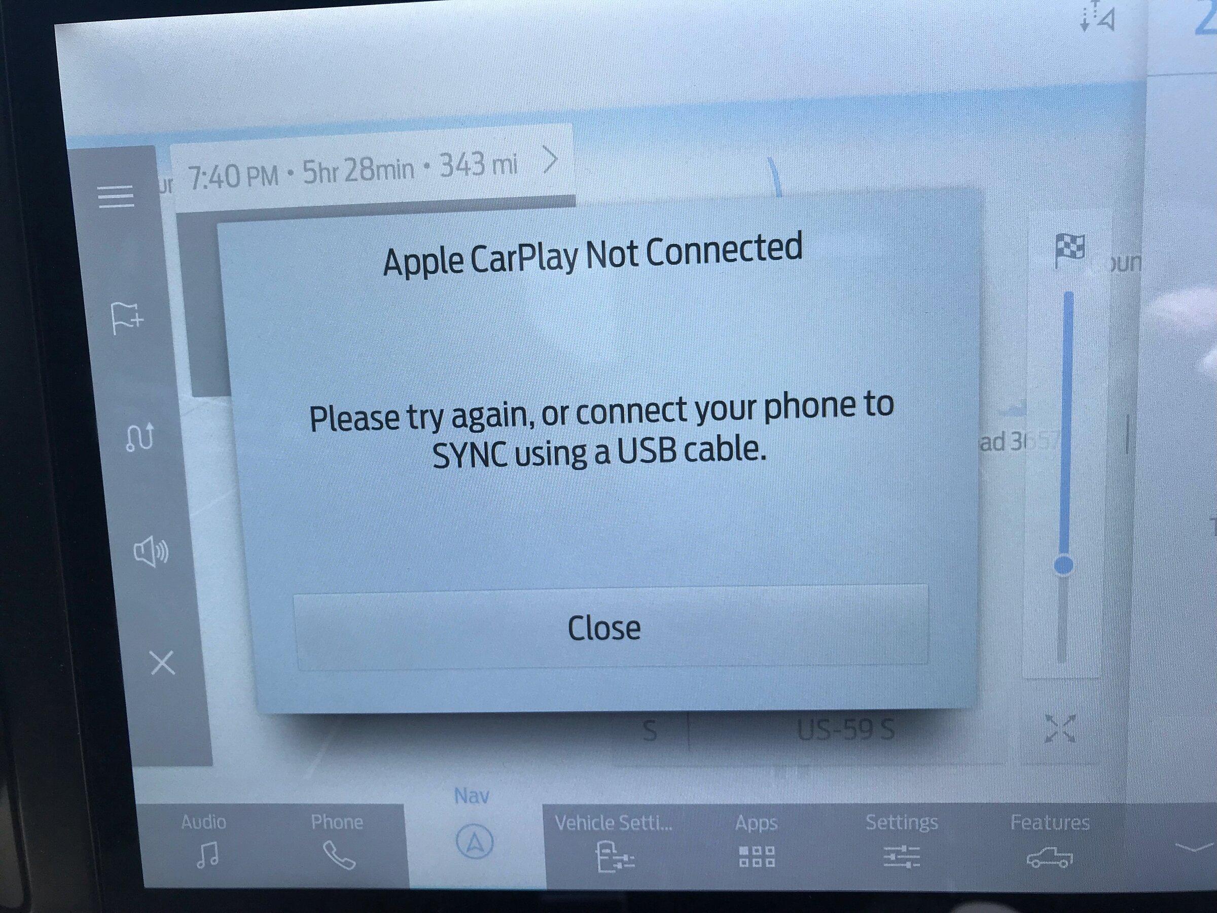 Ford F-150 Navigation Connection Issues IMG_3709.JPEG