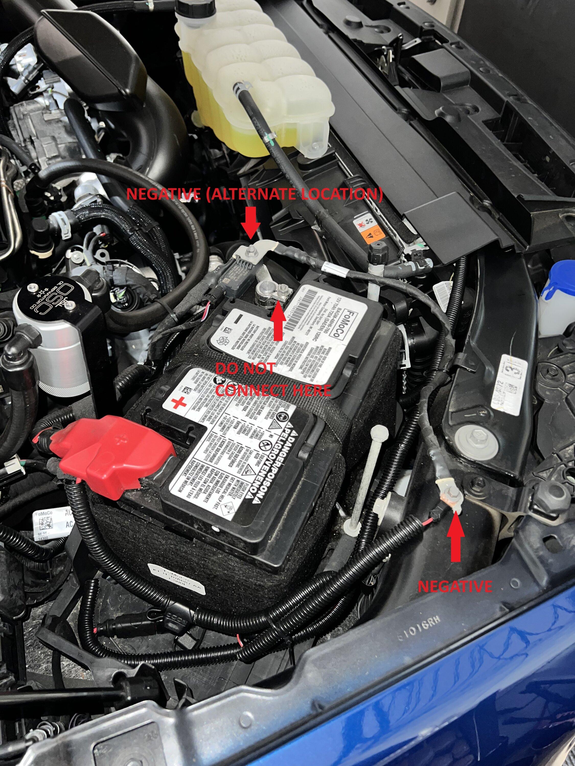 Ford F-150 How to install a permanent trickle charger on new F150 Lariat 2023. Also how can I have the Battery/Alternator level on the screen steering wheel? IMG_37211