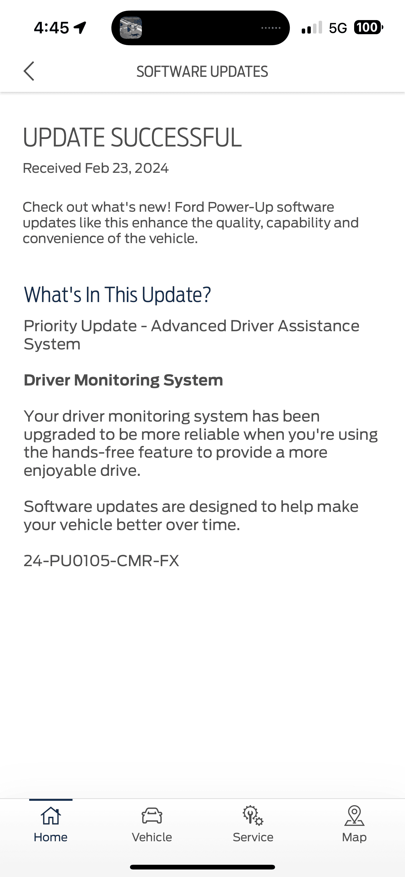 Ford F-150 Got 2 updates for n 2 days IMG_3746