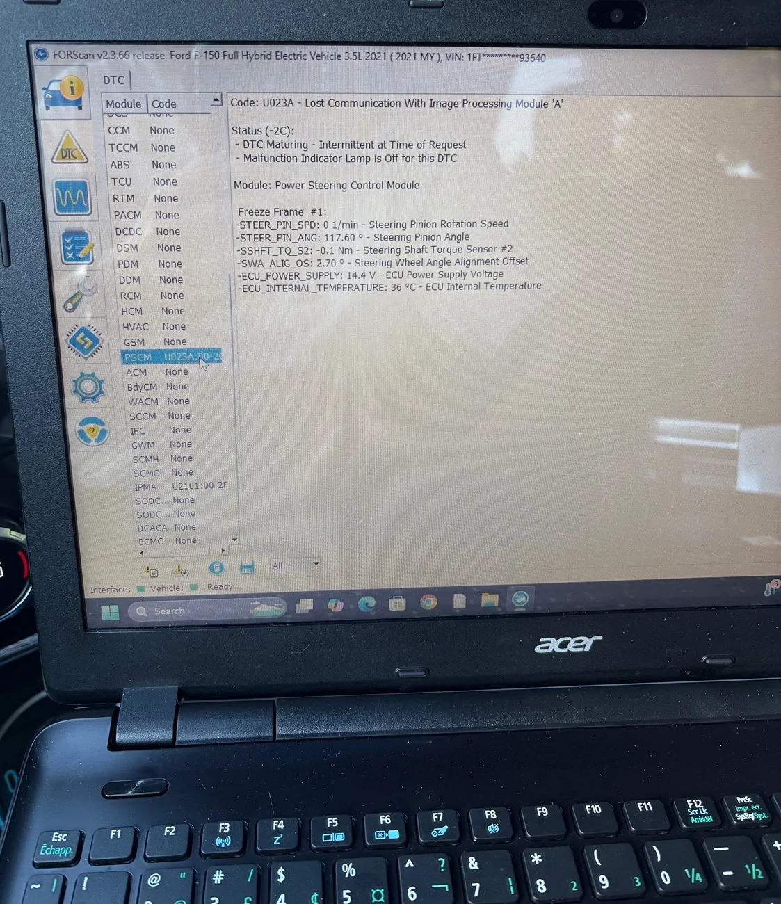 Ford F-150 2021+ F-150 FORScan List / Database / Spreadsheet IMG_3775