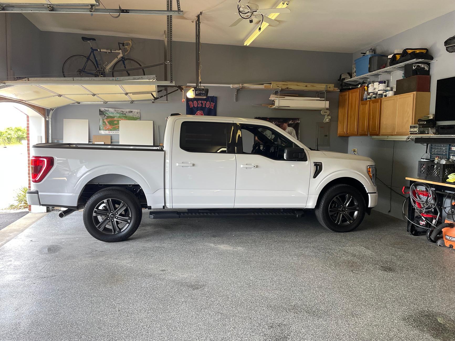 Ford F-150 When your garage is not deep enough for your new F150... IMG_3833