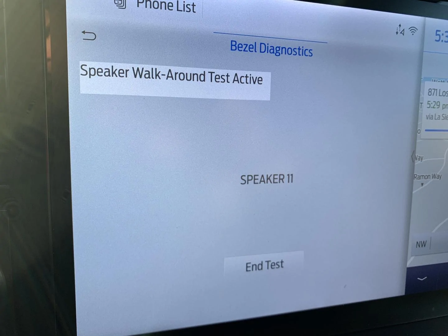 Ford F-150 Sync Bezel Diagnostics IMG_3842