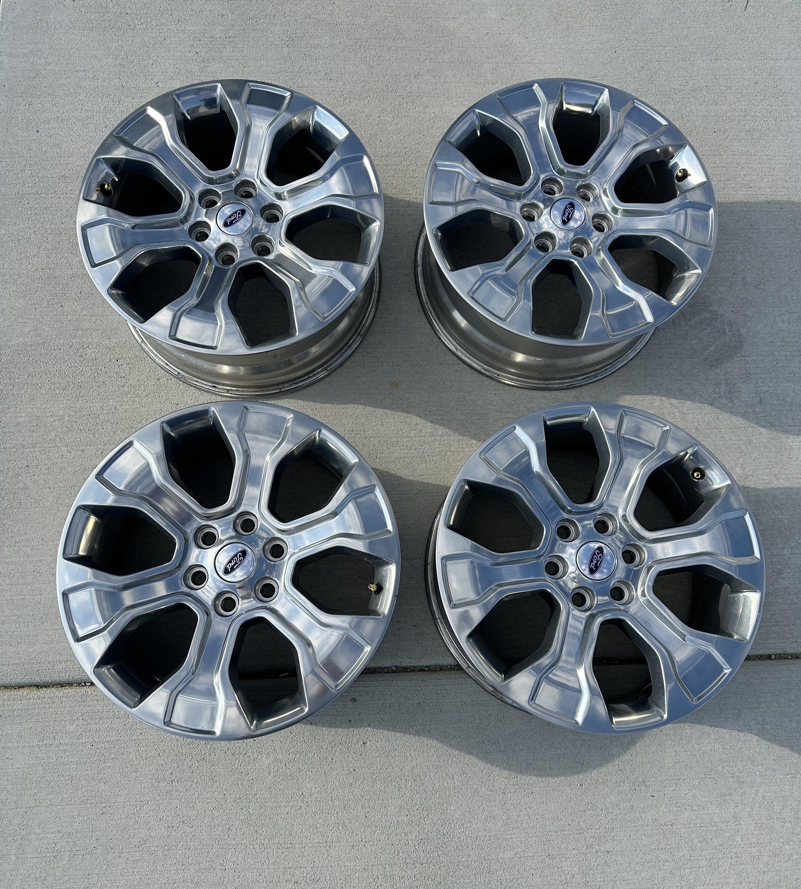 Ford F-150 20" Platinum Chrome Brushed Wheels IMG_3971