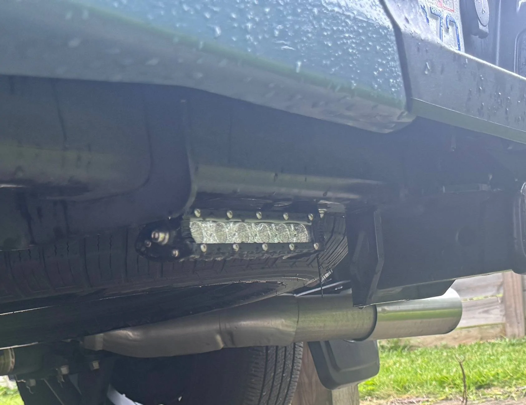 Ford F-150 Under bumper led back up lights IMG_4012