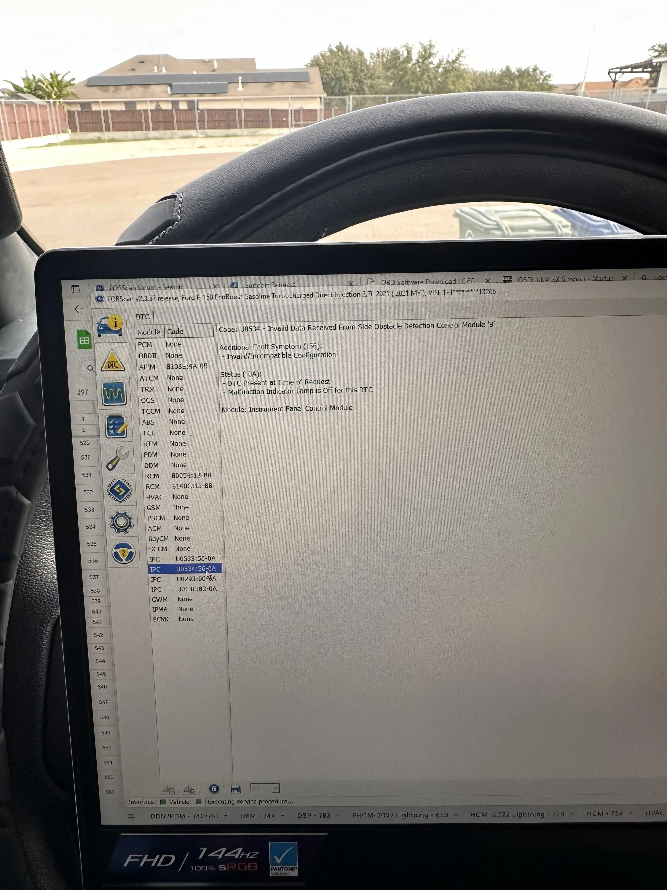 Ford F-150 Cluster Upgrade but need help with Forscan IMG_4027