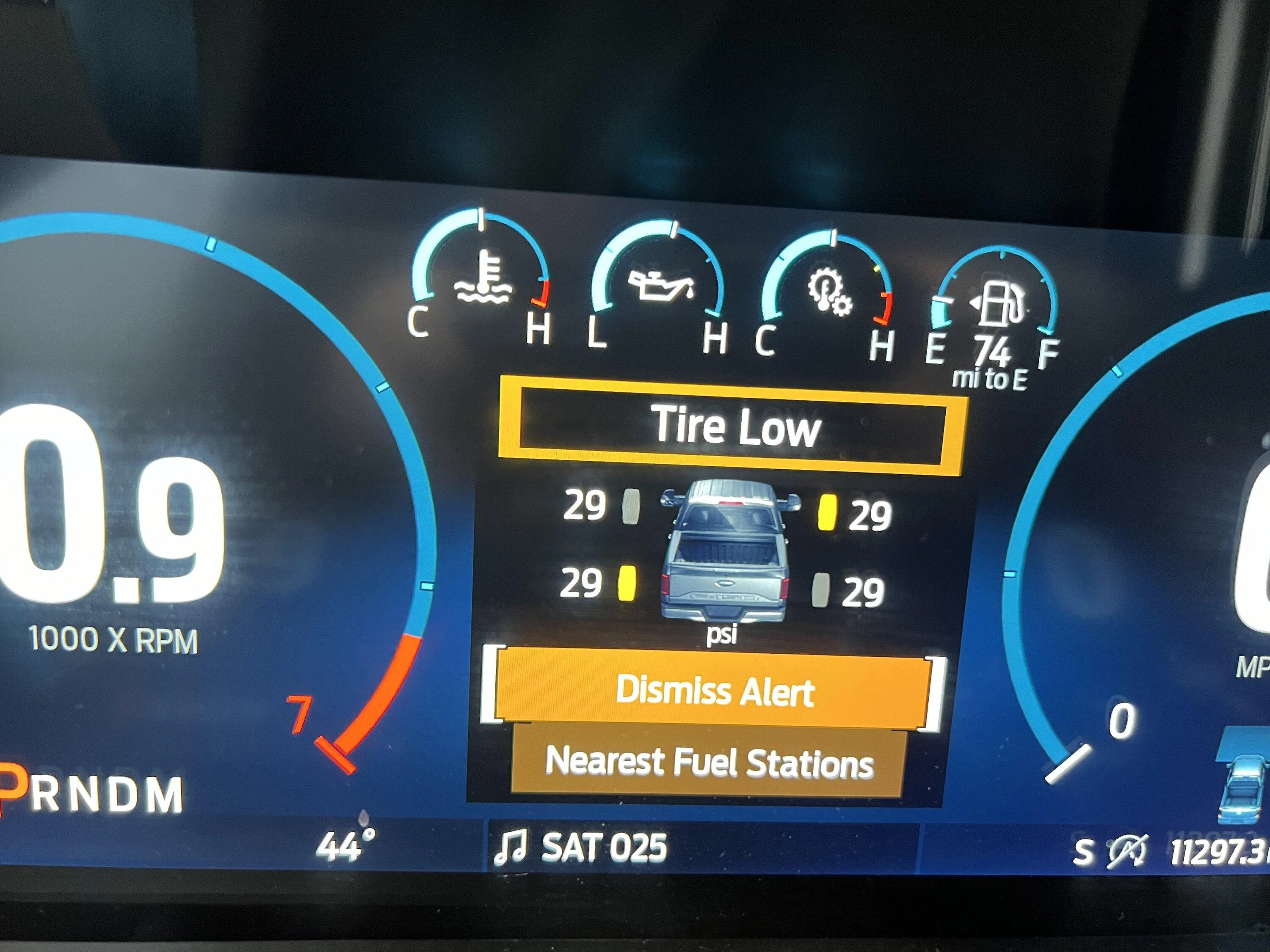 Ford F-150 Low tire pressure warning but no issue - make it stop, please! IMG_4035
