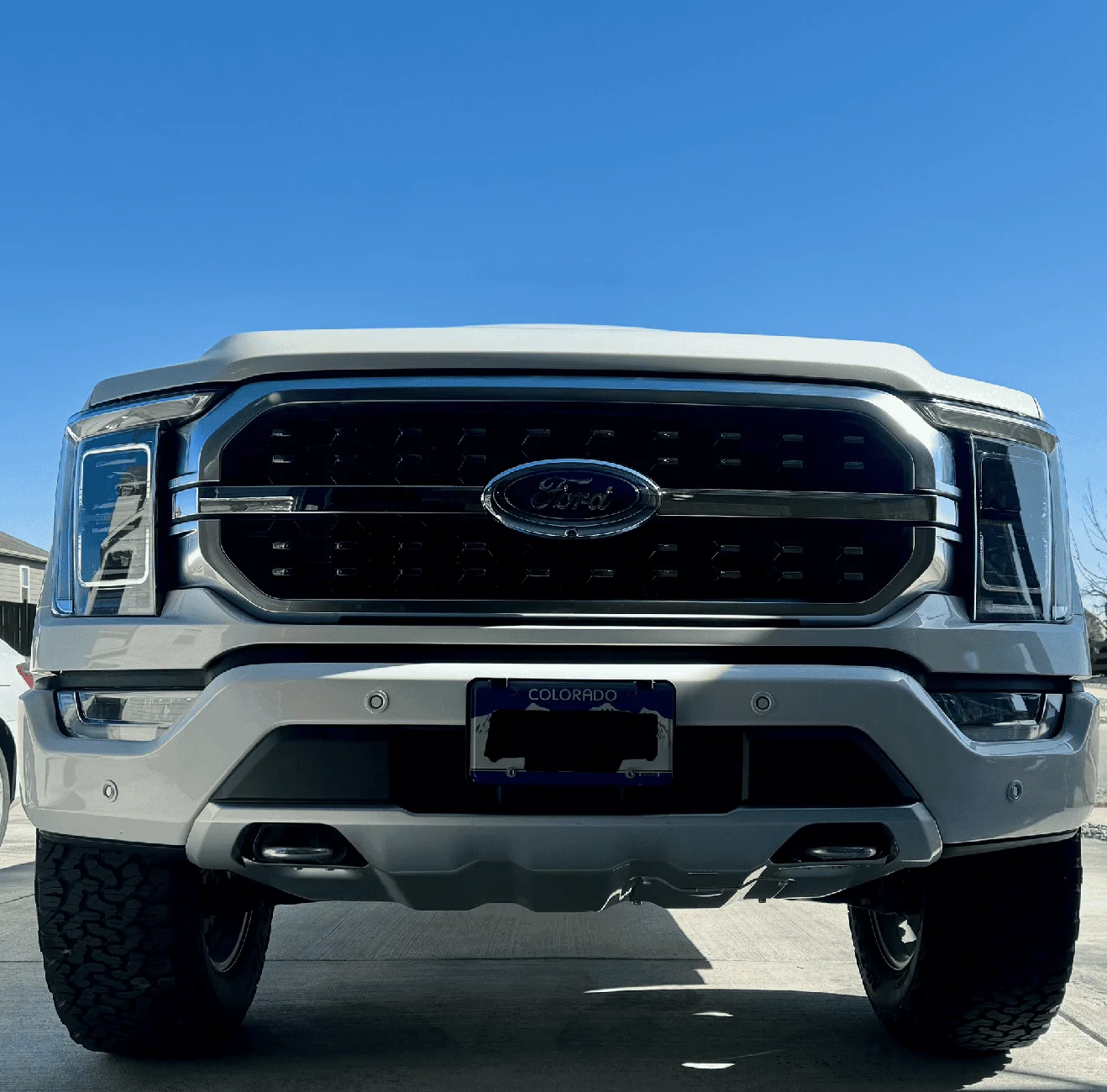 Ford F-150 F-150 Tremor Skid plate installed IMG_4116