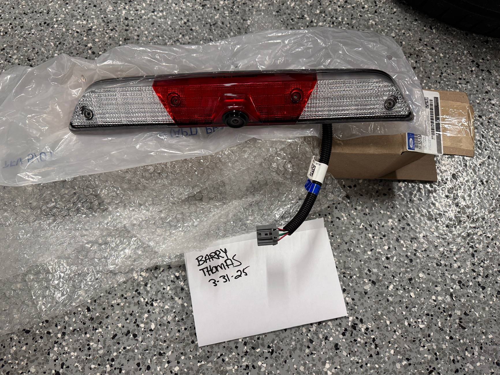 Ford F-150 LED Third Brake Light /w Camera IMG_4174