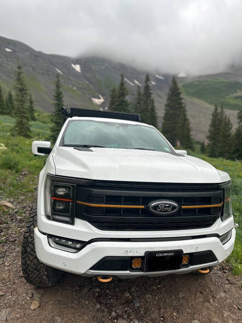 Ford F-150 OnX6 Light Bar Grille Mount IMG_4309