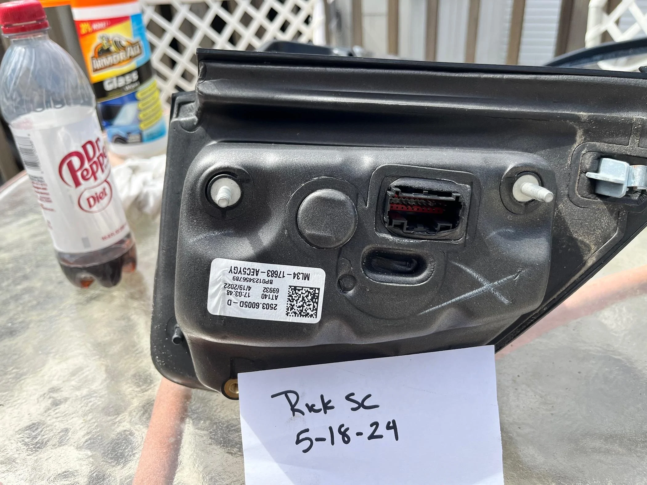 Ford F-150 Factory tow mirrors IMG_4314