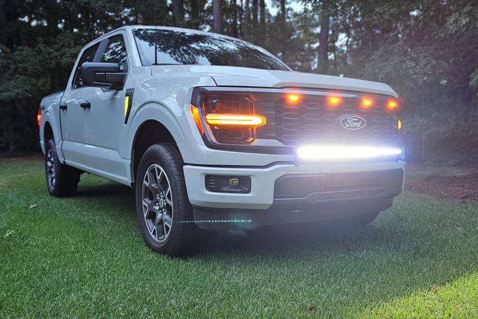 Ford F-150 25 Lariat LED bar (no drill bumper) IMG_4316