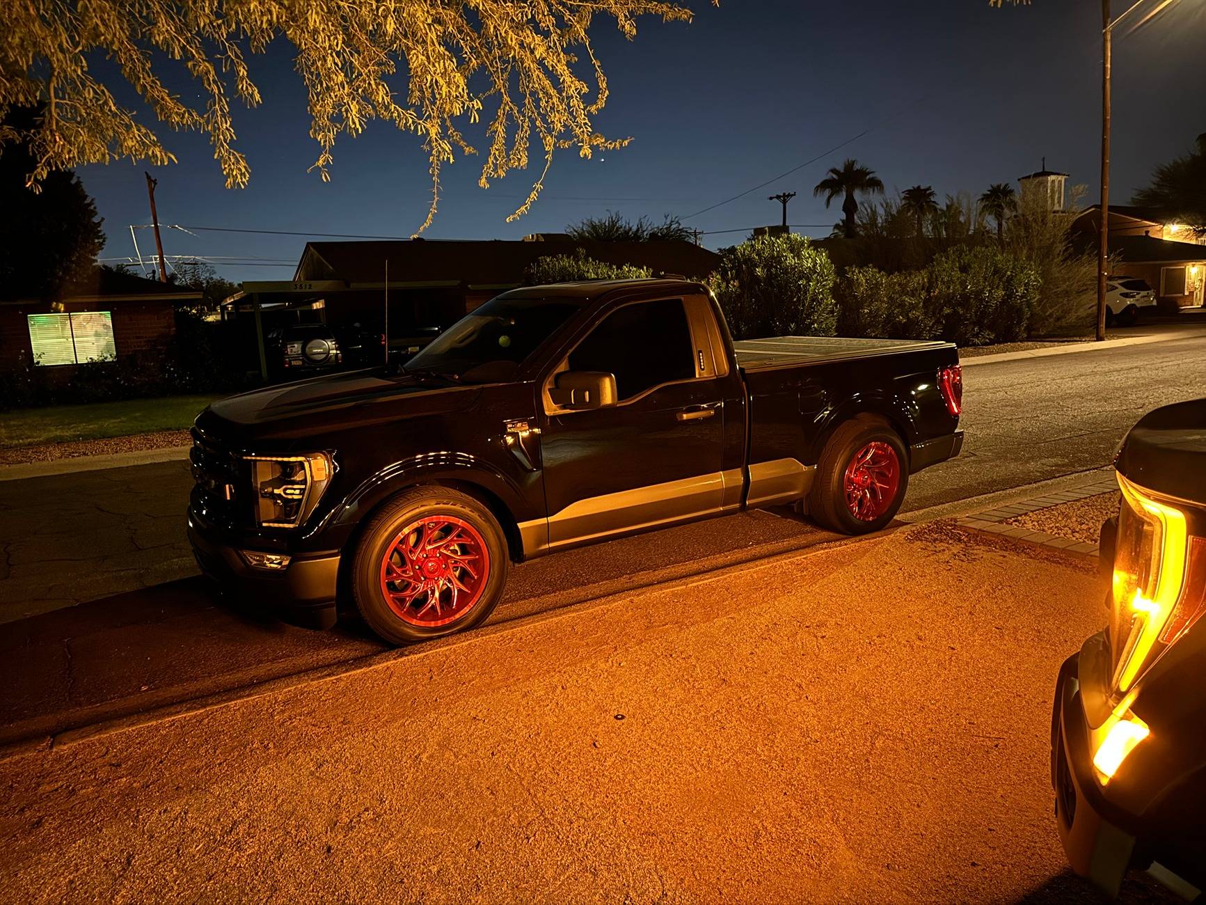 Ford F-150 Would it be too much work to remove lowering suspension and replace with 2.5 coils? IMG_4350
