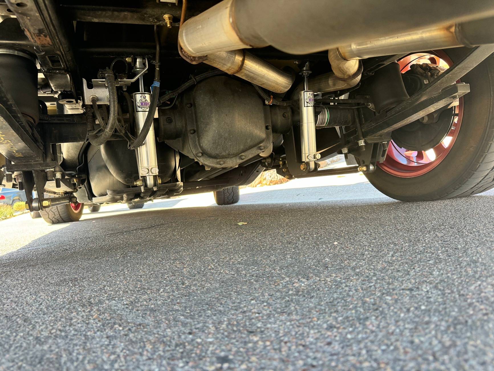 Ford F-150 Would it be too much work to remove lowering suspension and replace with 2.5 coils? IMG_4357