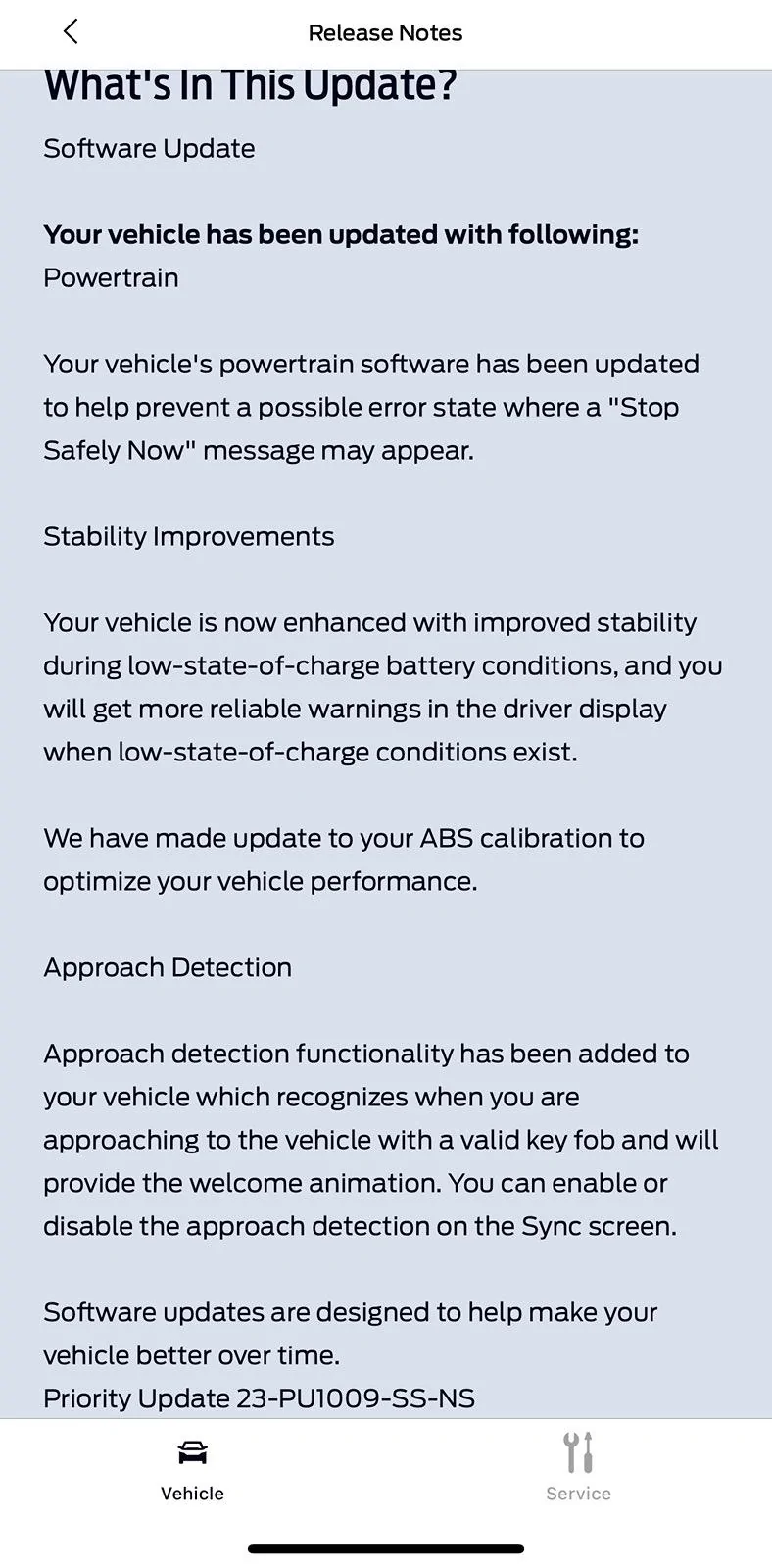 Ford F-150 Received a new update last night IMG_4370