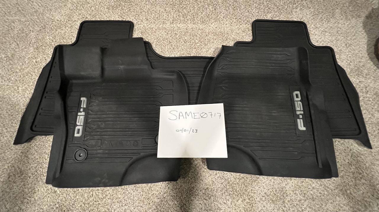 Ford F-150 OEM Ford All Weather Rubber Floor Mats IMG_4440 Lar