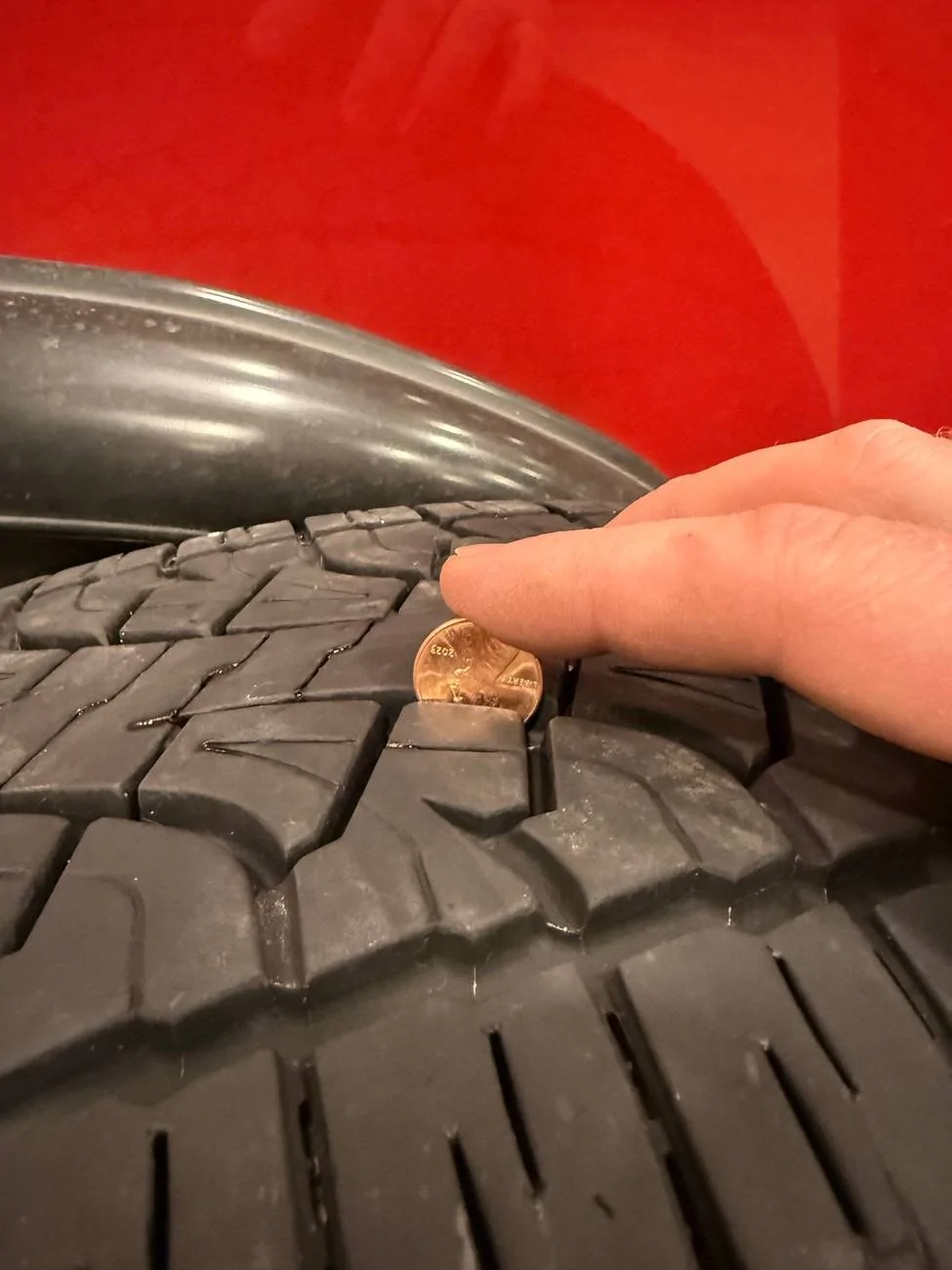 Ford F-150 20” Chrome package wheels with tires IMG_4476