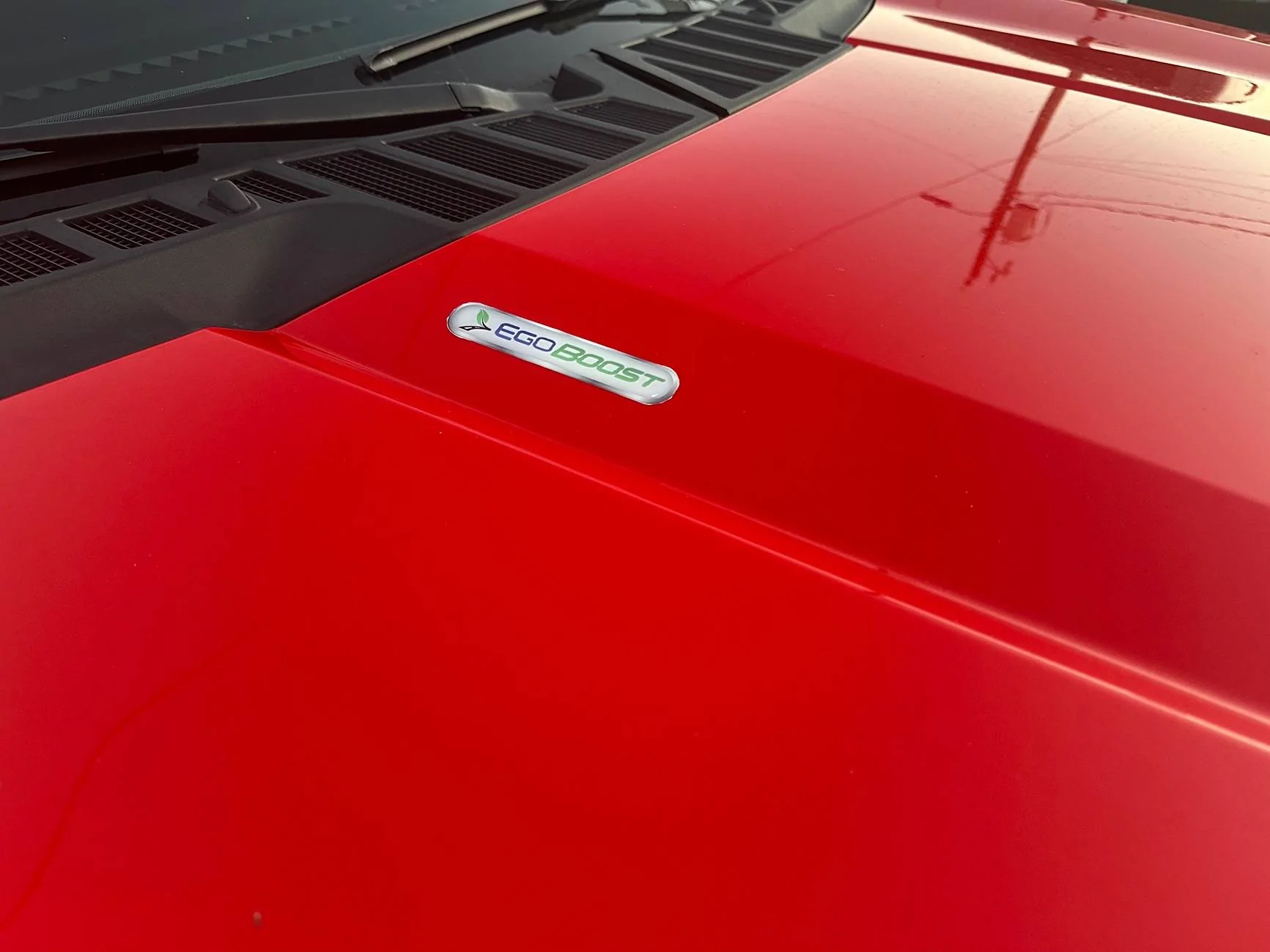 Ford F-150 5.0L Badges added to Lariat Black Pack IMG_4484
