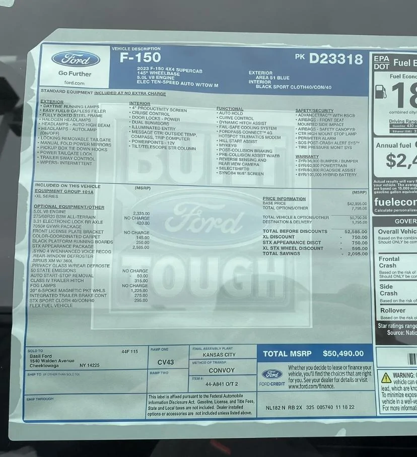 Ford F-150 2023 F150 Buyer Questions IMG_4511