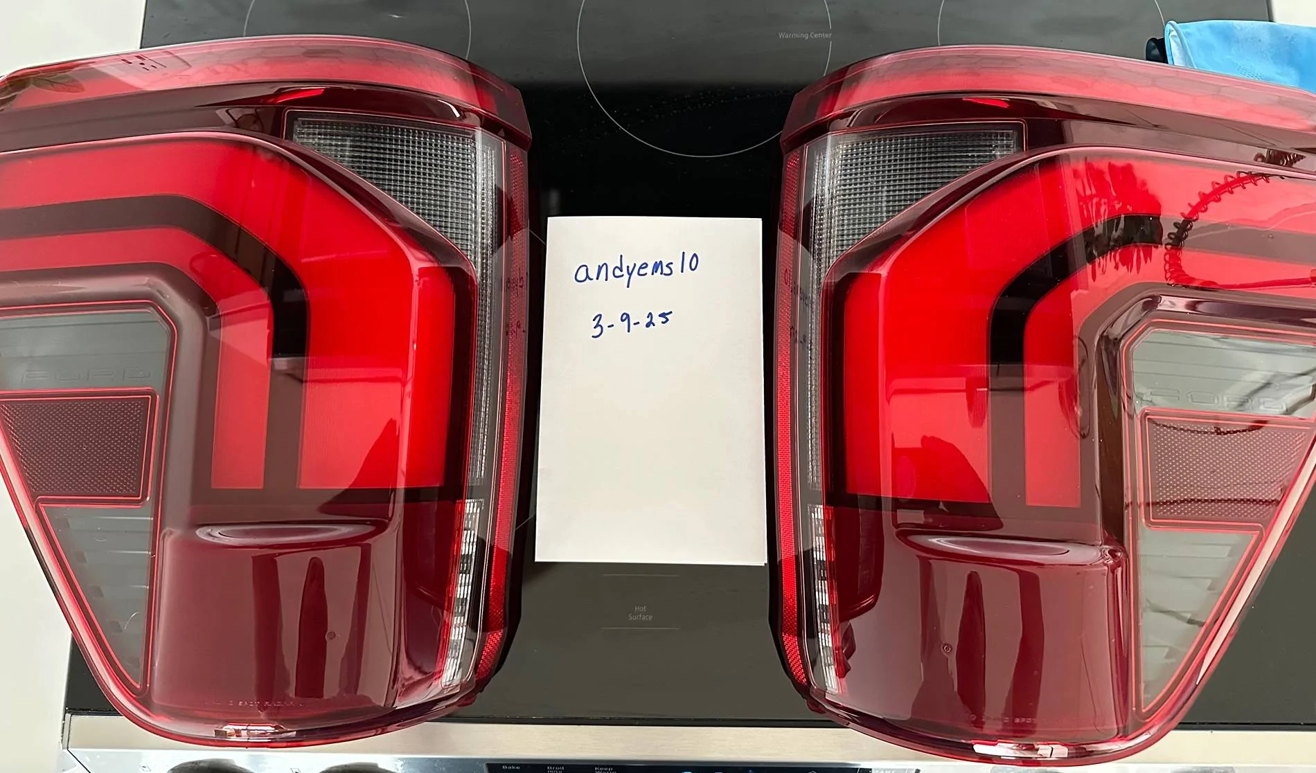 Ford F-150 2024 OEM Lariat full LED taillights. BLIS modules included IMG_4655