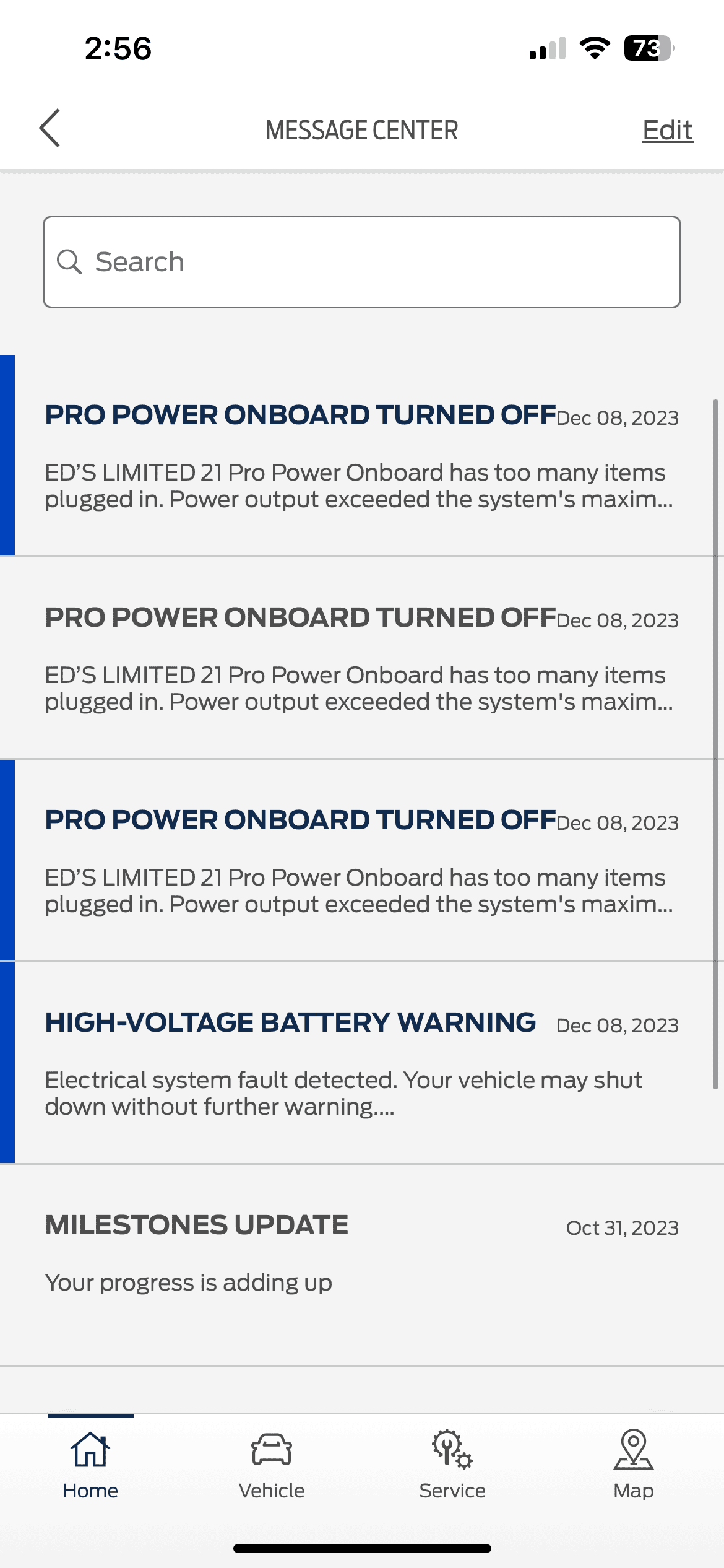 Ford F-150 On screen messages IMG_4665