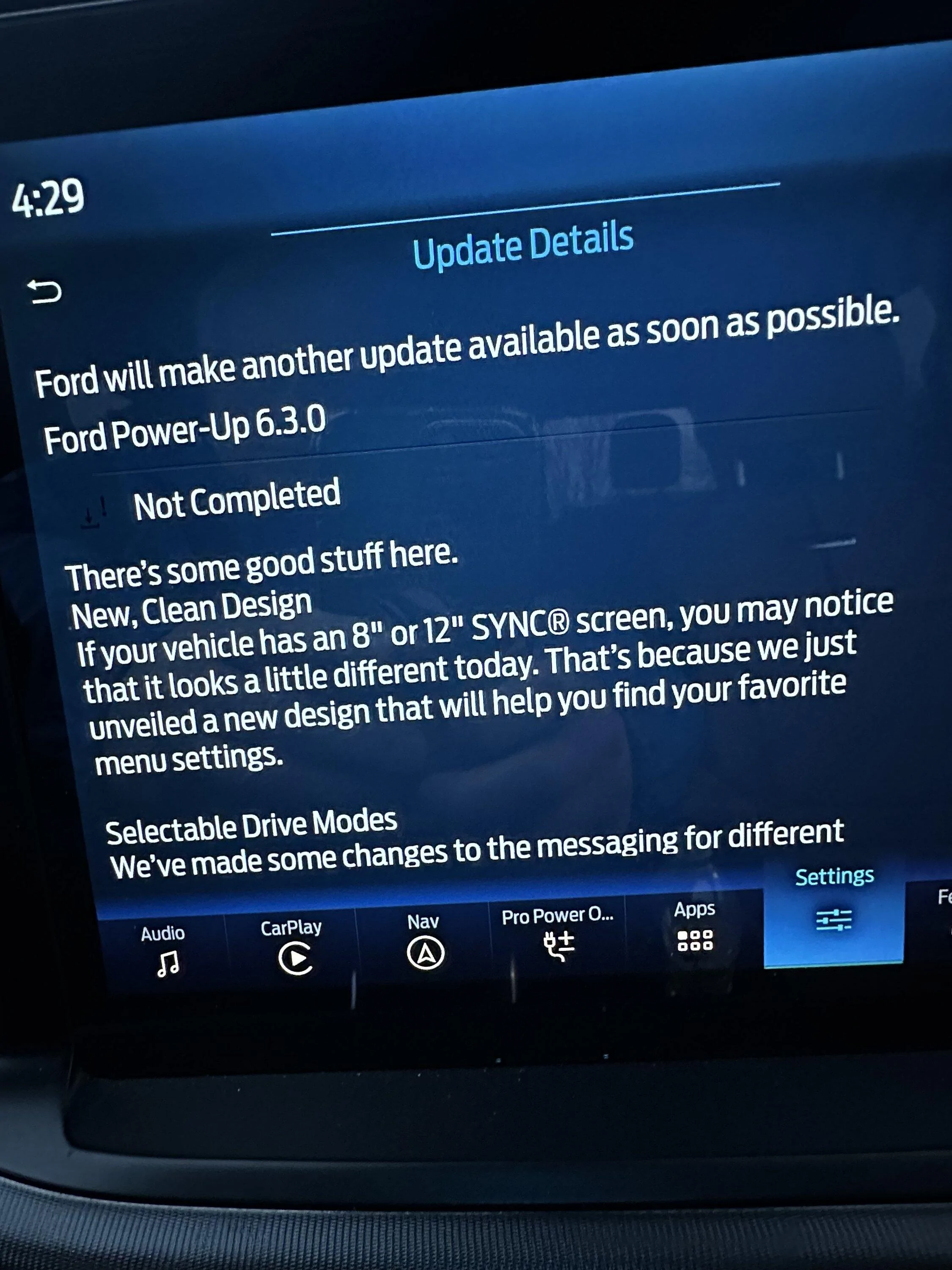 Ford F-150 What Does This Mean? 6.3.0 OTA IMG_4682