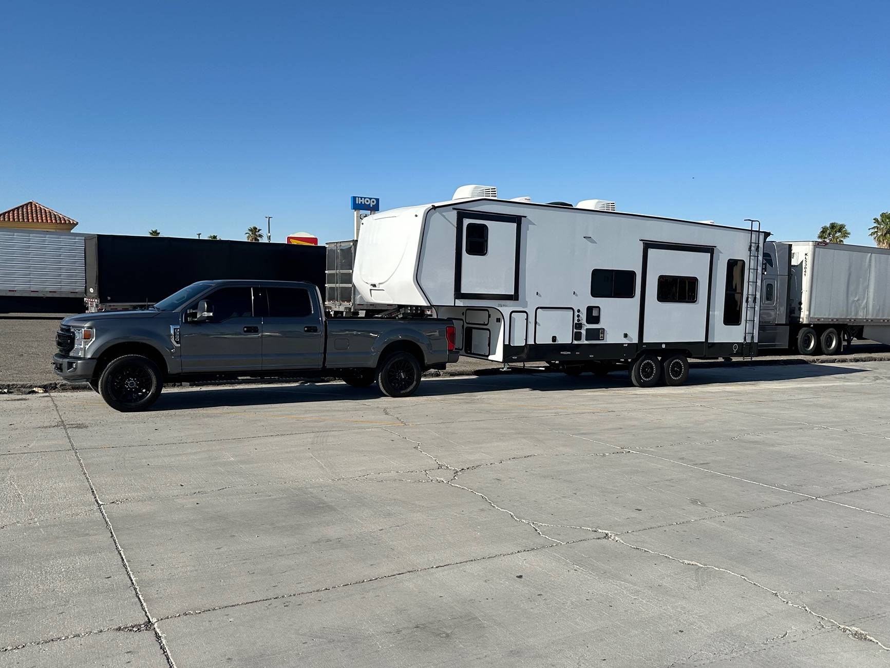 Ford F-150 7.3 gas engine vs Powerboost IMG_4759