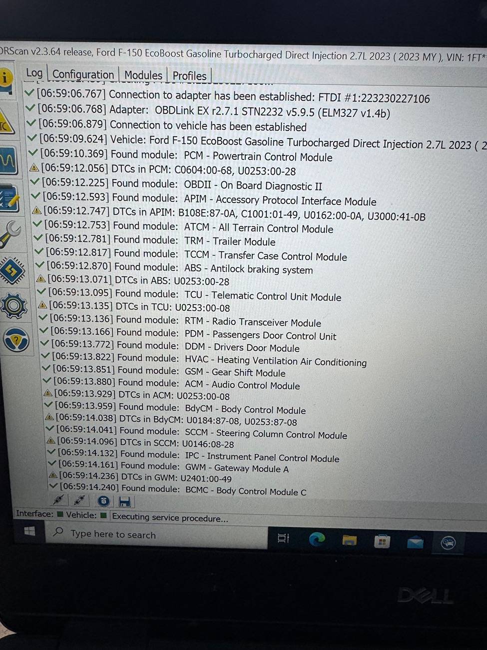 Ford F-150 12 inch screen upgrade APIM swap IMG_4795