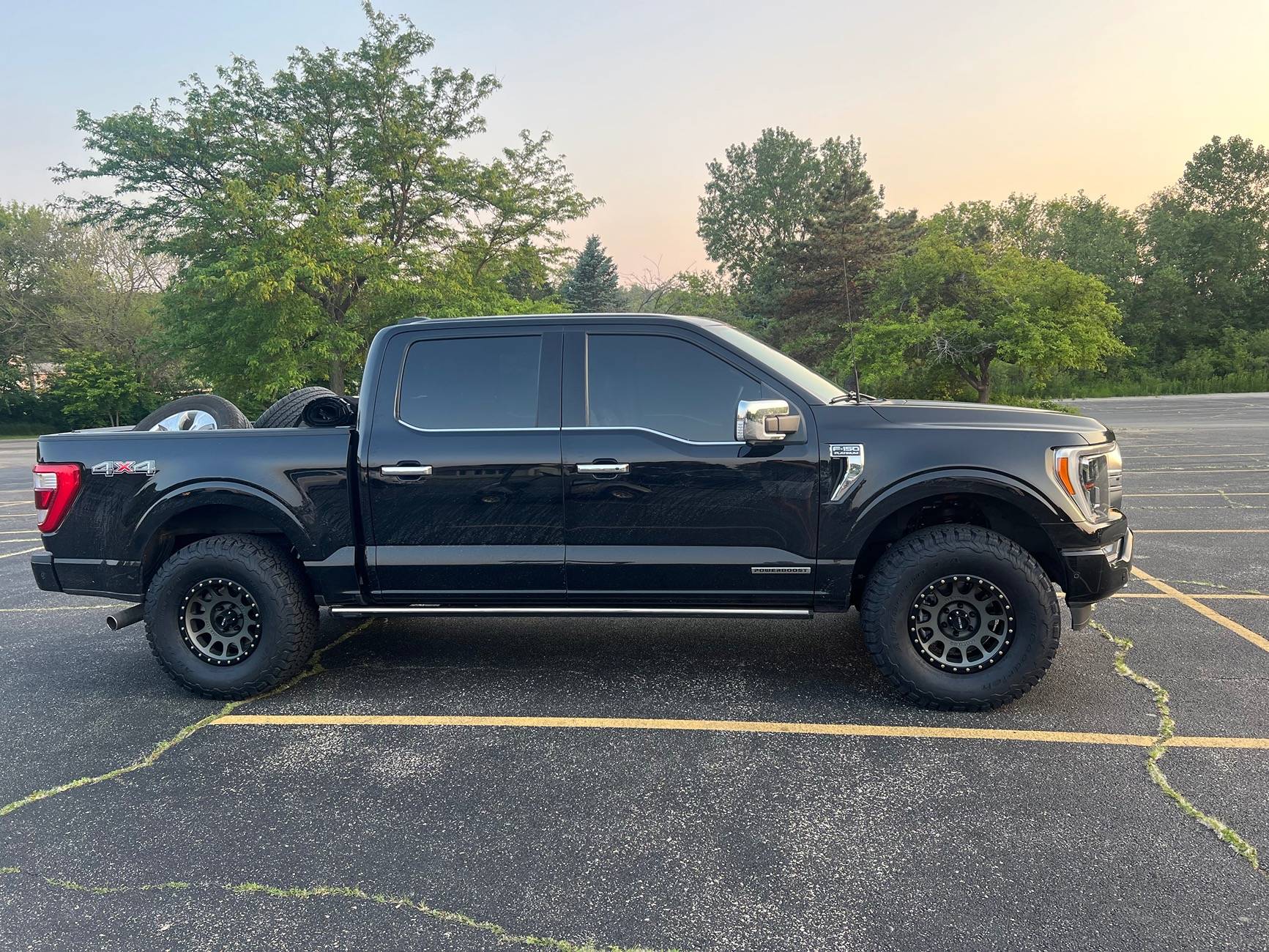 Ford F-150 F150 spacer for tire fitment IMG_4859