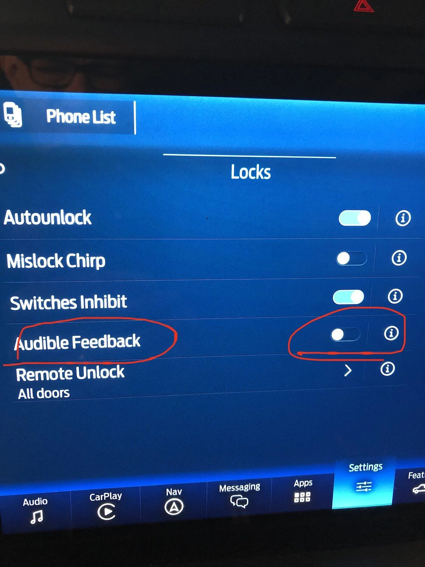 Ford F-150 RESOLVED - Honk When Pressing Lock on Key Fob - Disabled IMG_4877