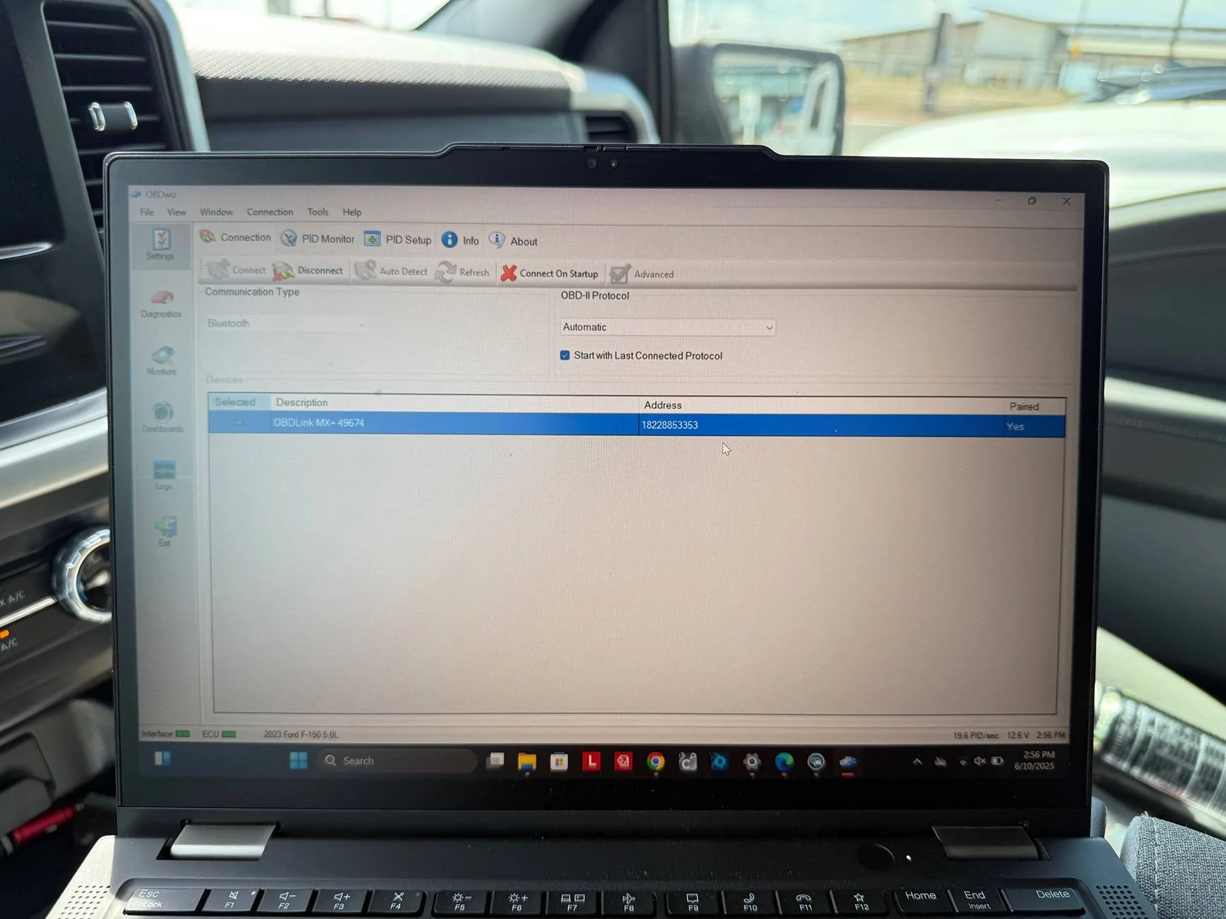 Ford F-150 Forscan wont connect to OBDlink MX+ IMG_4896