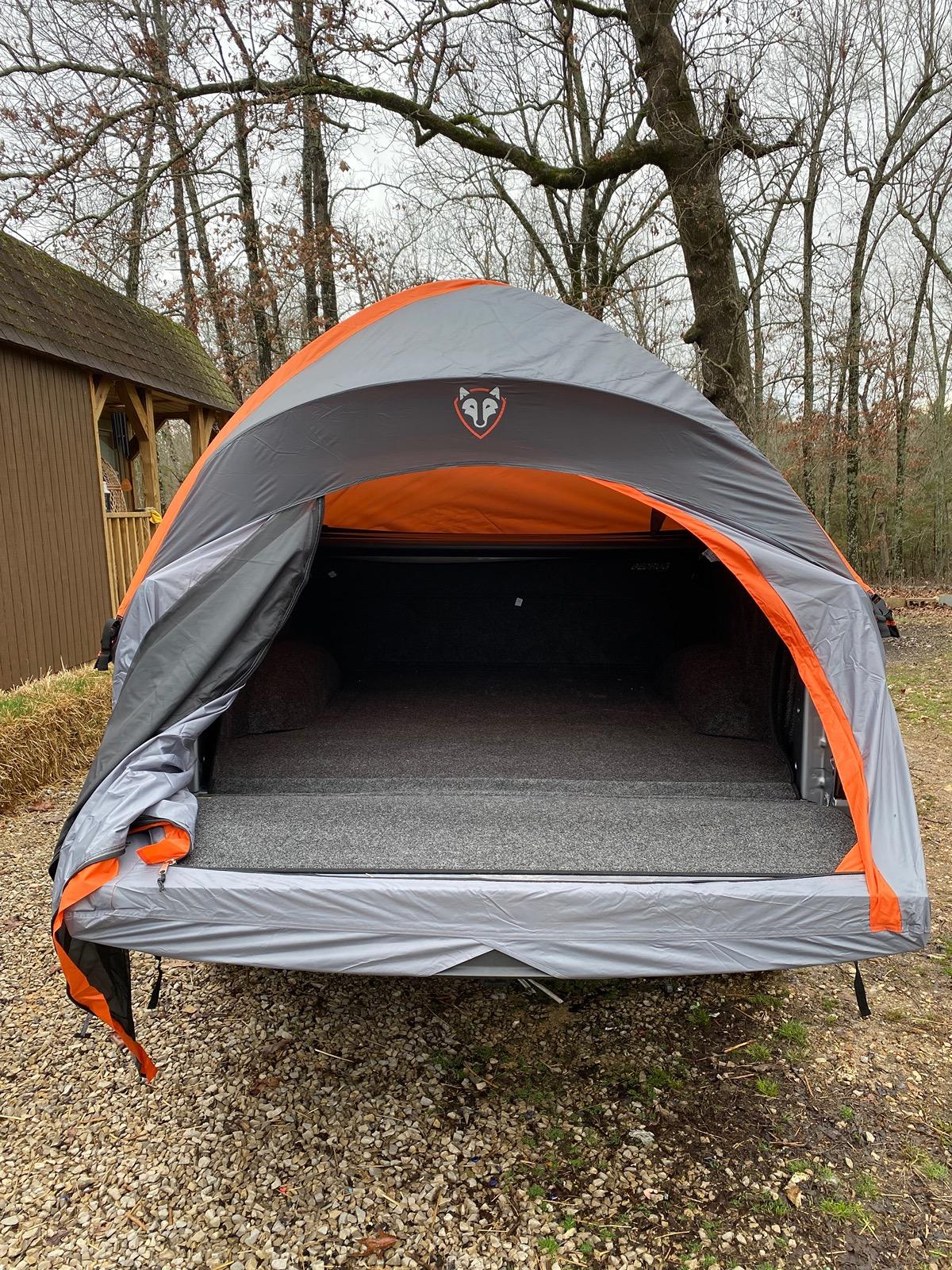Ford F-150 Camping with Rightline 5.5’ truck bed tent on my 2021 F-150 IMG_4908