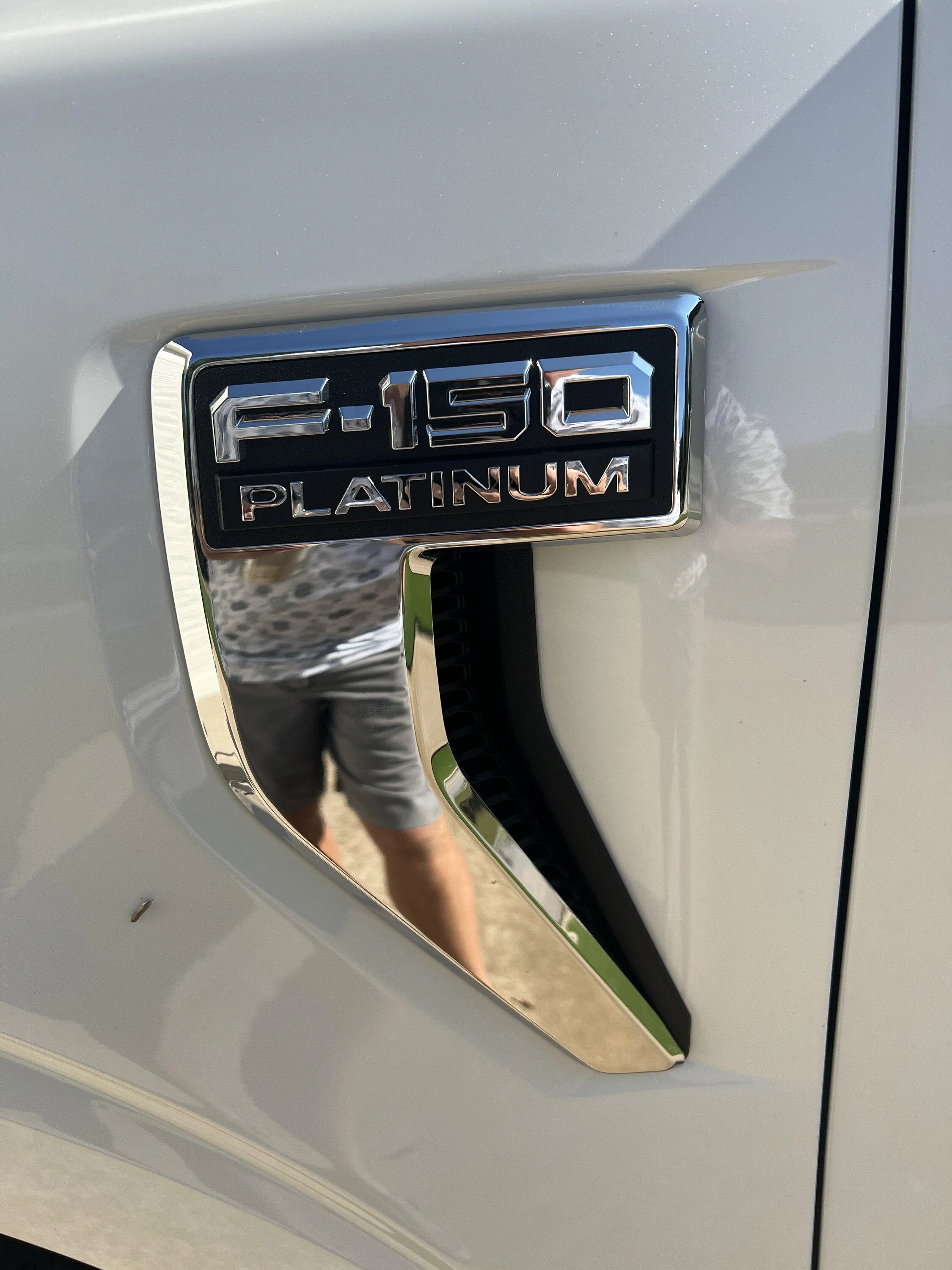Ford F-150 2023 Platinum Emblems Chrome or Polished? IMG_4942