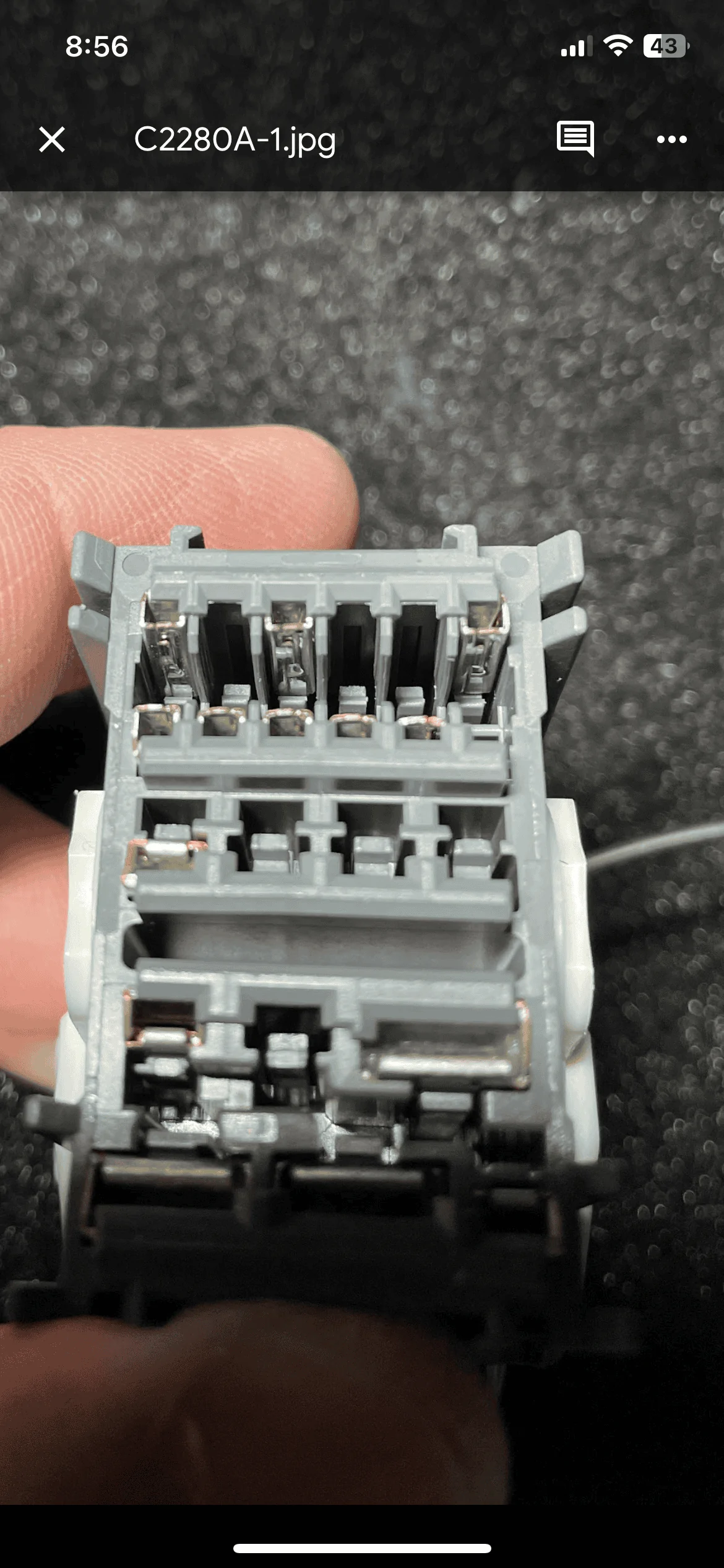 Ford F-150 Repinning C2280a connector IMG_4995