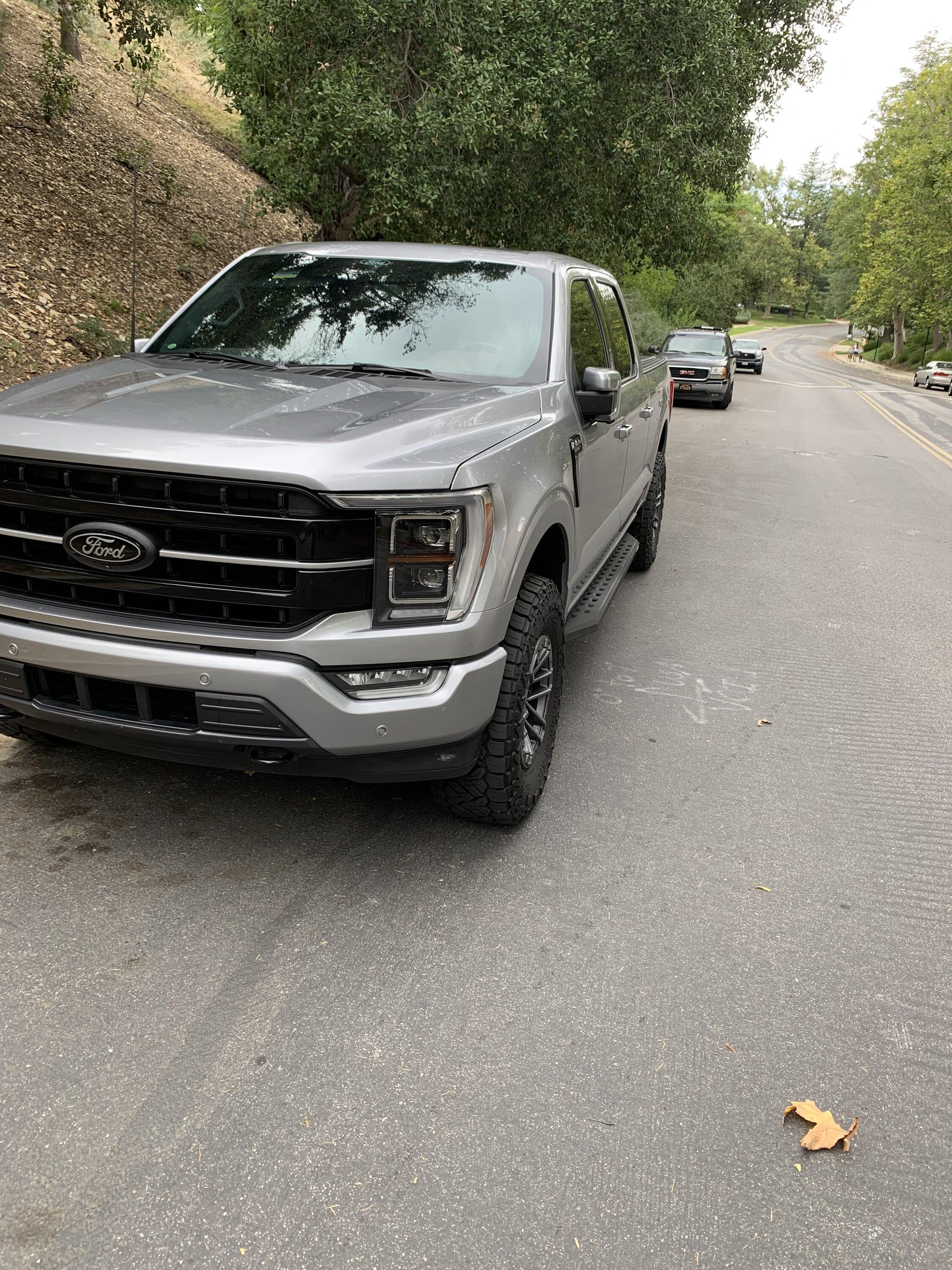 Ford F-150 Comparisons: FP Bilstein Leveling Kit - VS - Eibach Pro Truck Stage 2R Kit IMG_5126