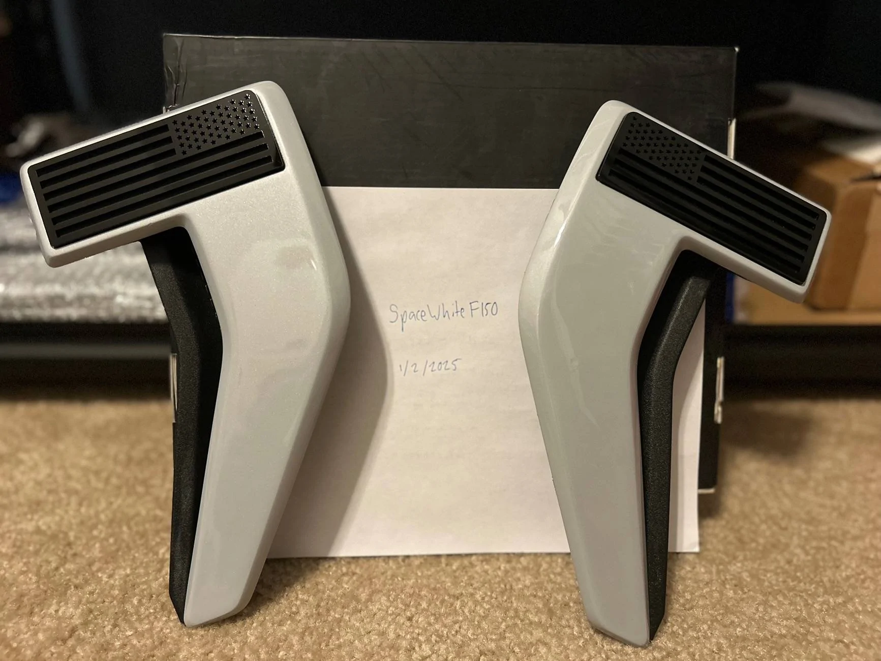 Ford F-150 Custom OEM Side Badges $175 IMG_5126