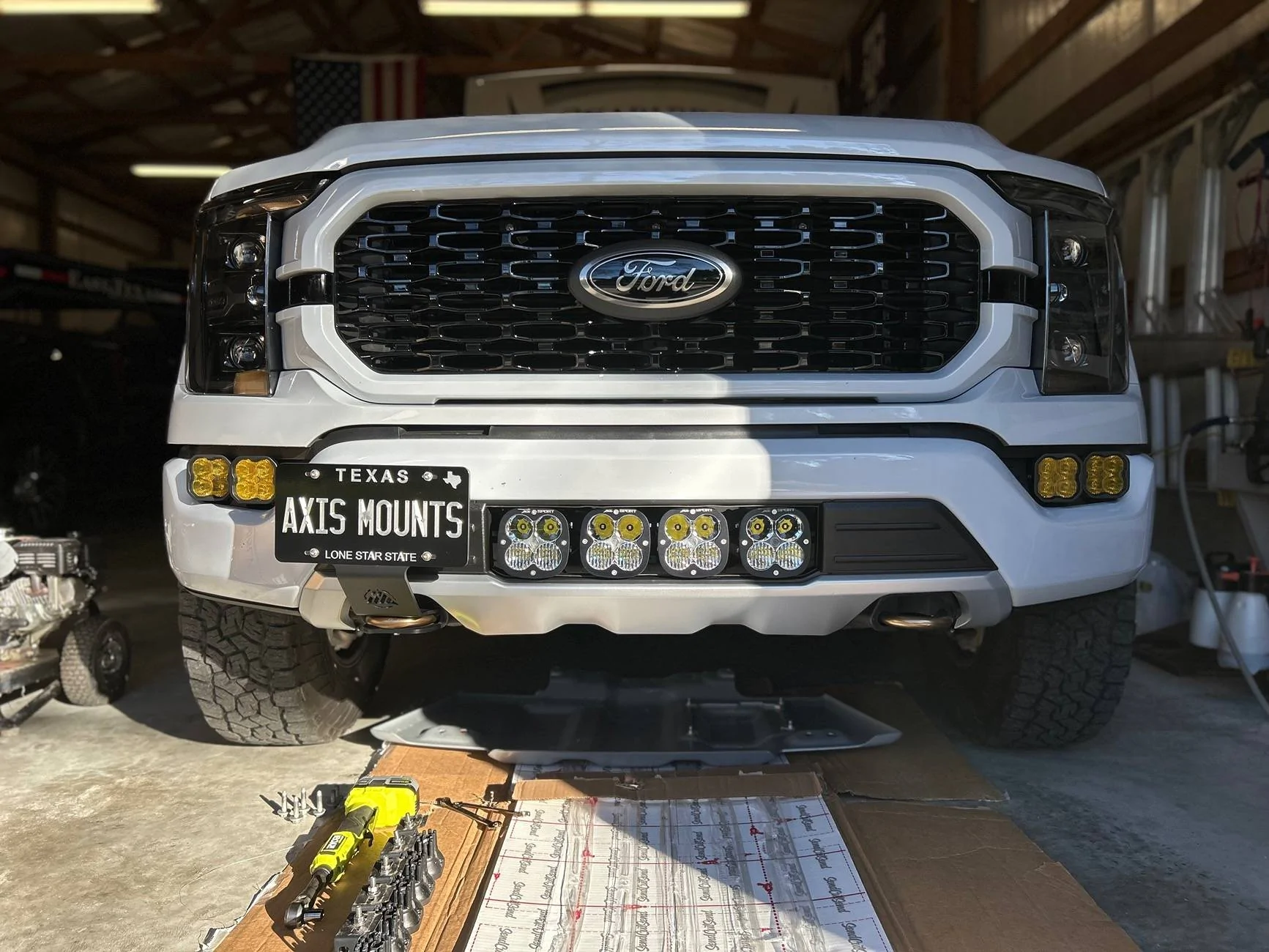 Ford F-150 Space White Build - 2021 F-150 STX IMG_5153