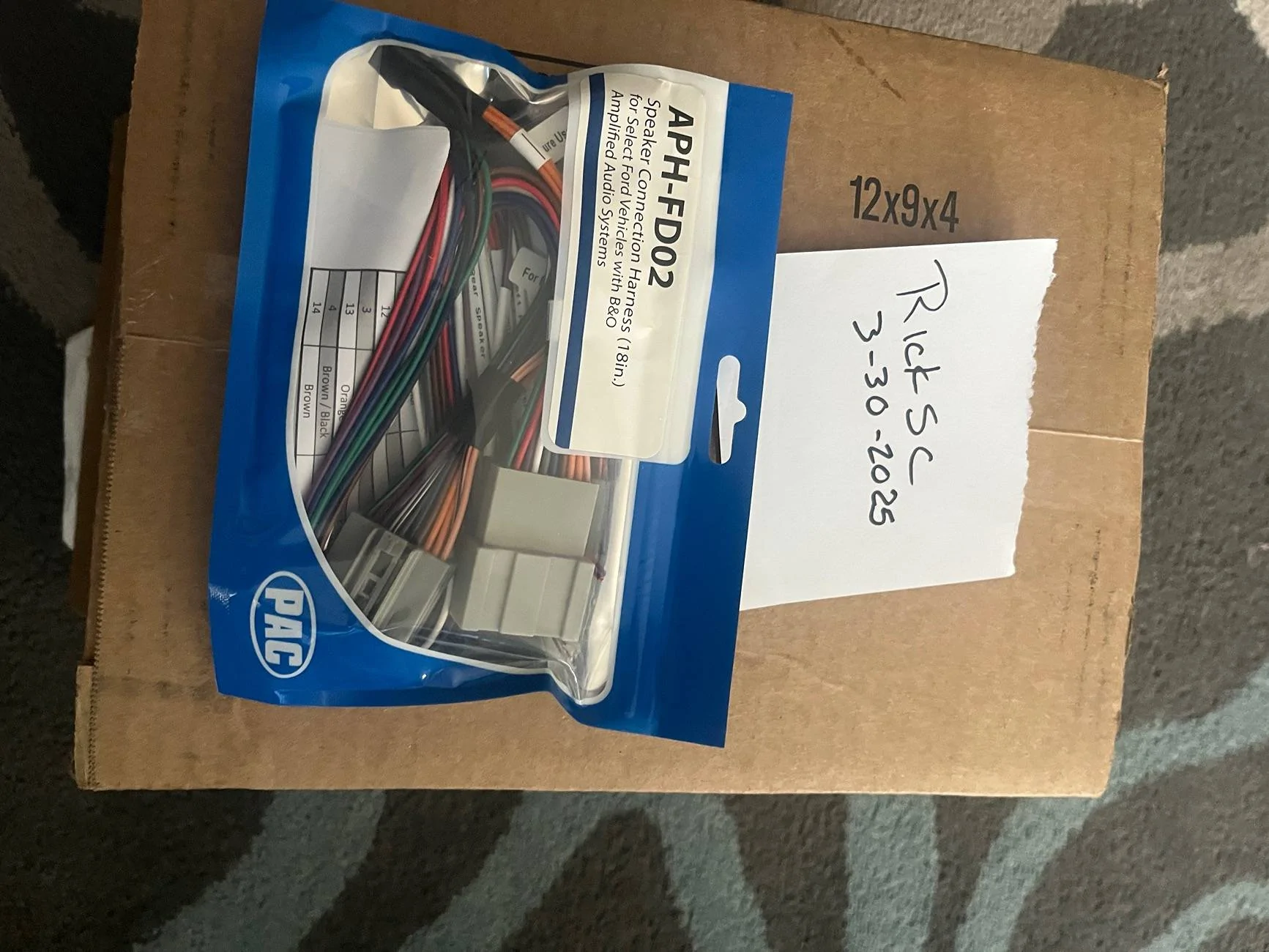 Ford F-150 Stereo upgrade parts IMG_5207