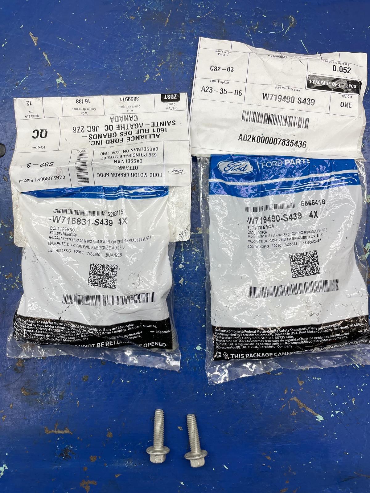 Ford F-150 Factory catalytic converter protection IMG_5256