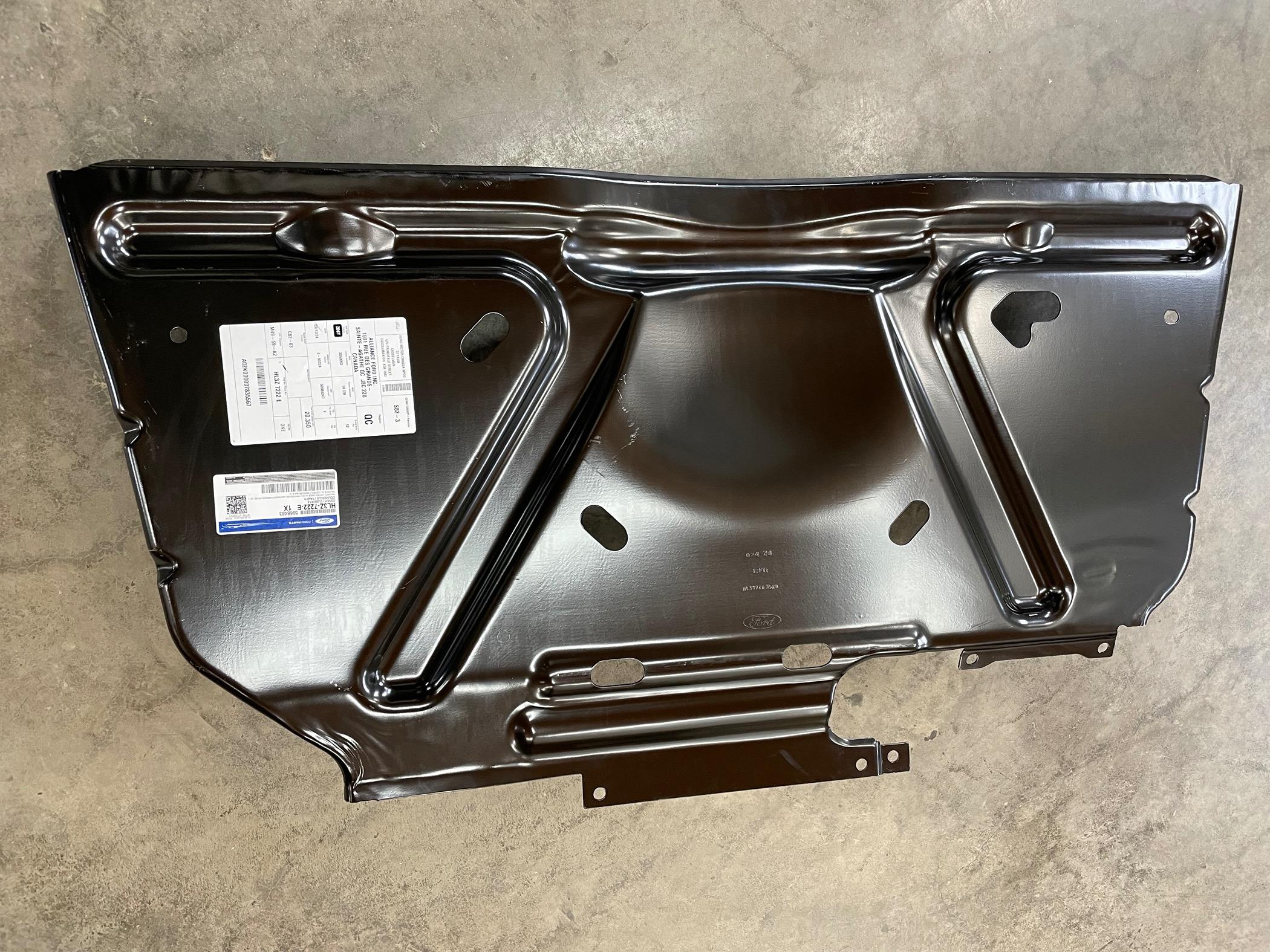 Ford F-150 Factory catalytic converter protection IMG_5258