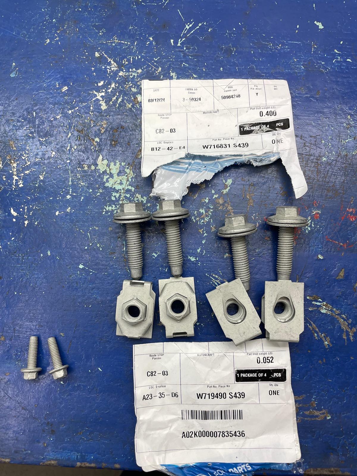 Ford F-150 Factory catalytic converter protection IMG_5266