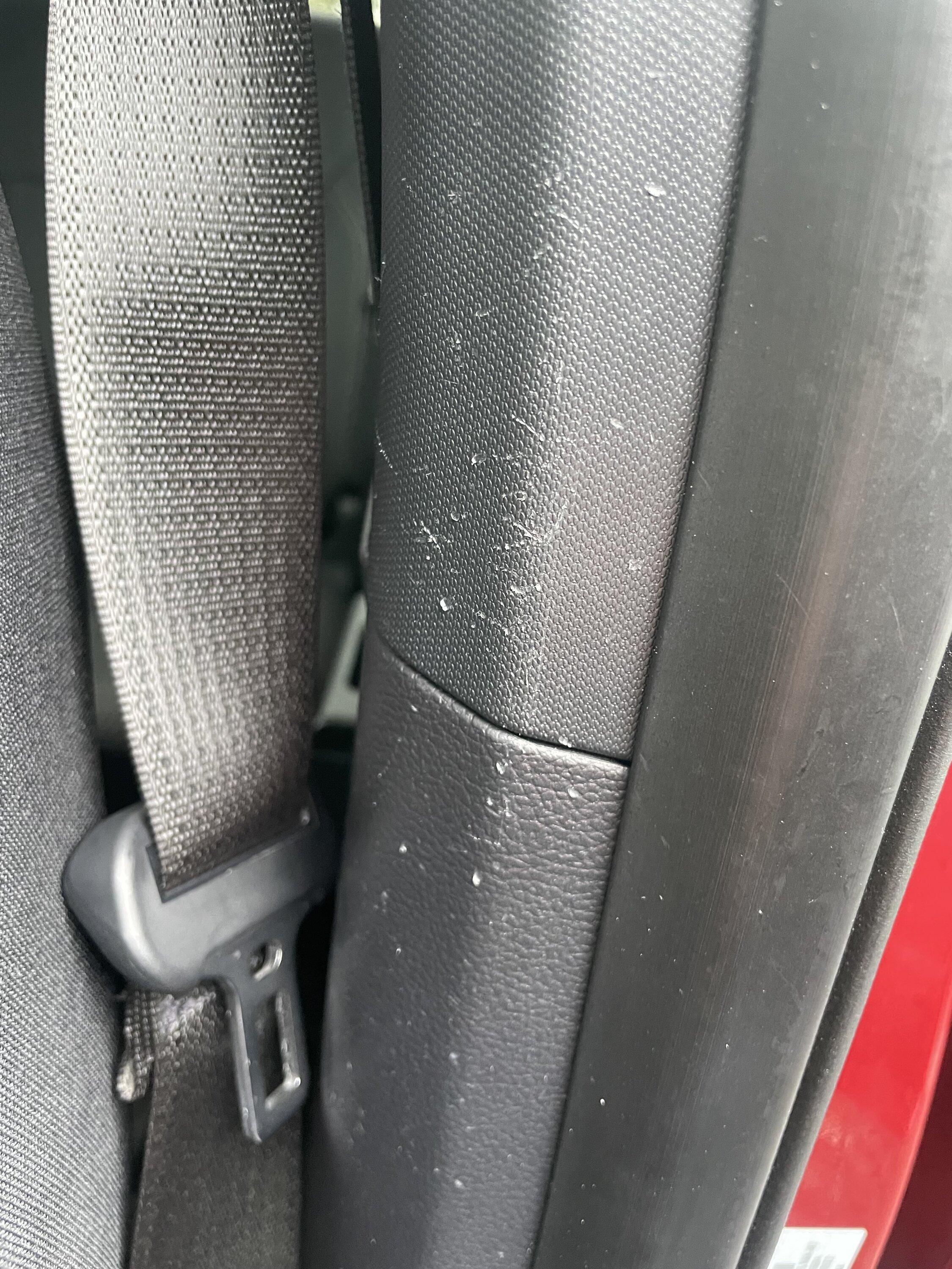 Ford F-150 Lots of B Pillar marks from seatbelt! IMG_5343