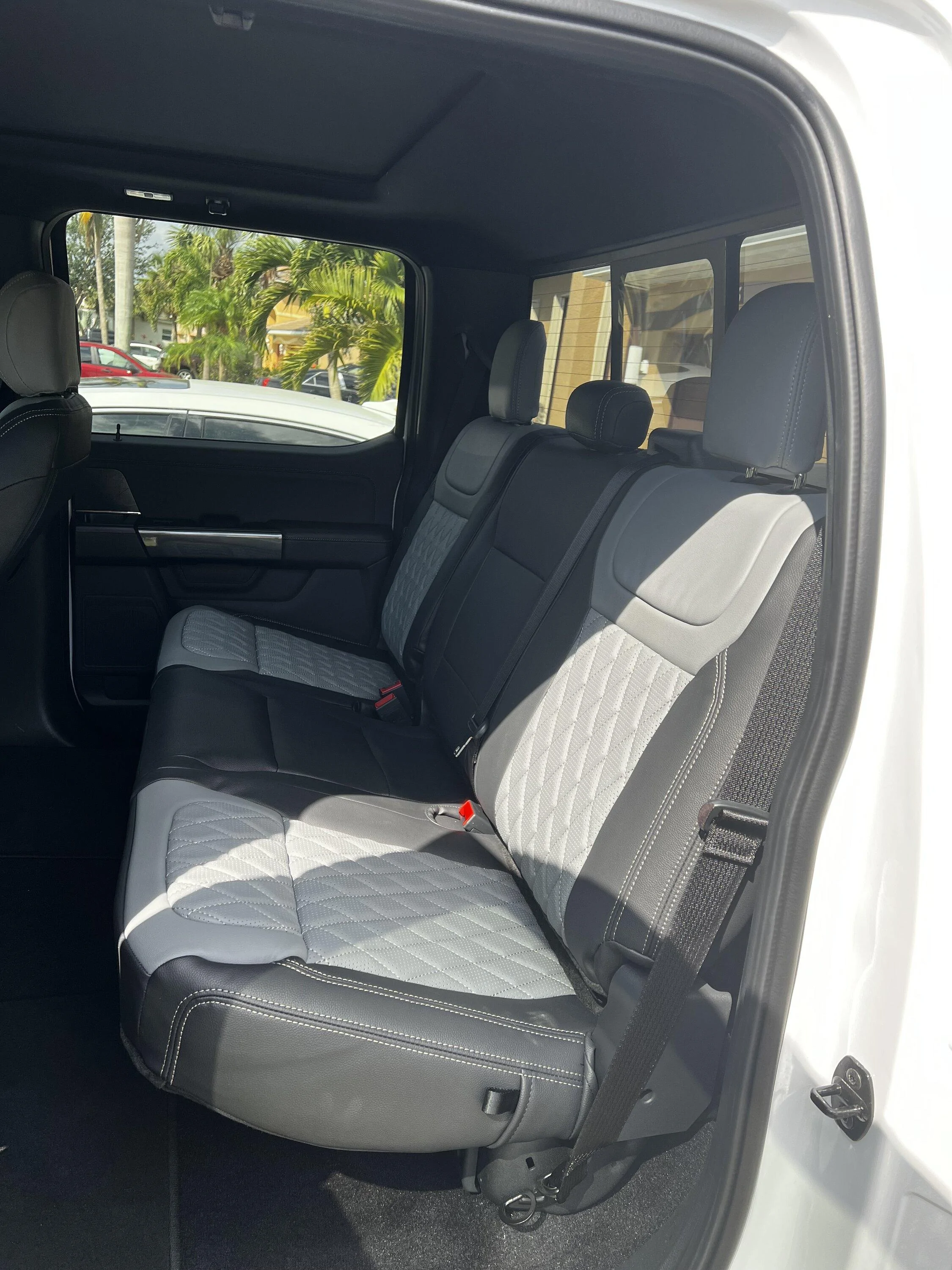 Ford F-150 Katzkin installed on XLT. Is this normal? Need your opinions on this IMG_5345