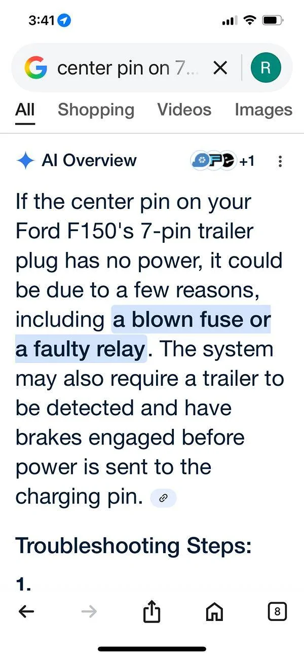 Ford F-150 Non-functional powered tongue jack when connected to my 2019 F-150 IMG_5359