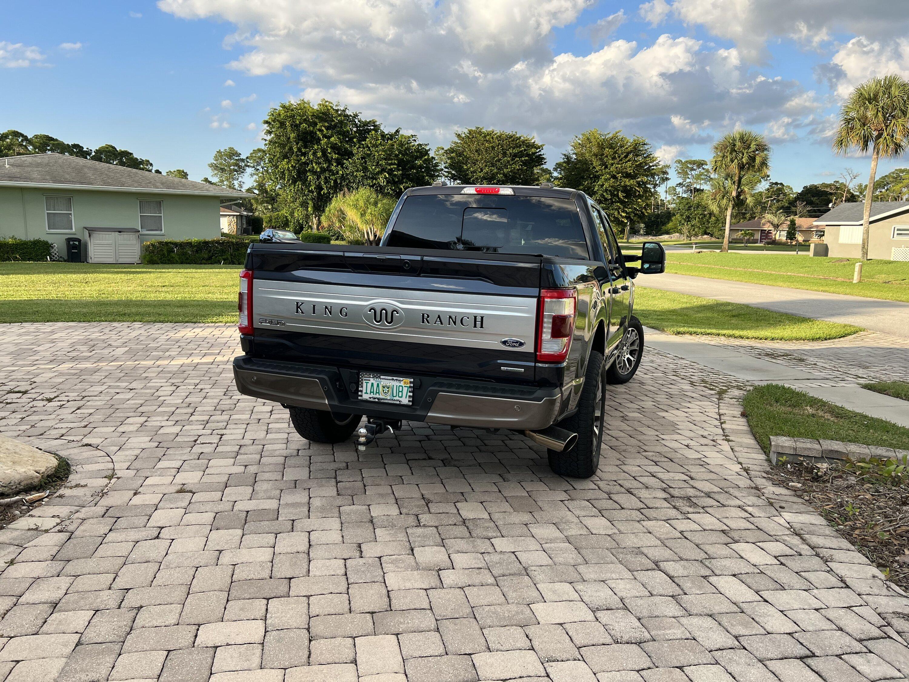 Ford F-150 Adding King Ranch tailgate appliqué ? IMG_5362