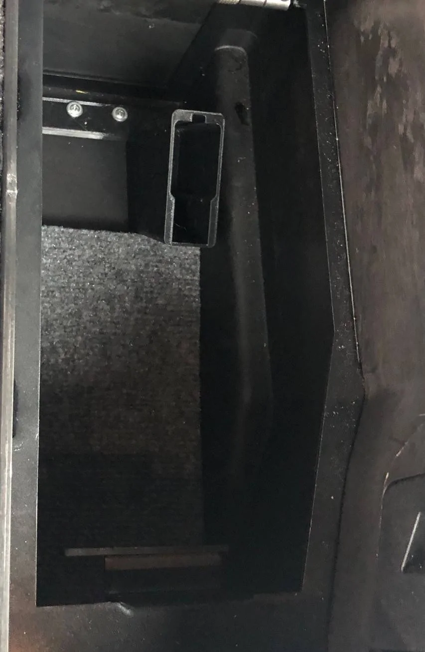 Ford F-150 3D Printed Console Tray and Pistol Holder IMG_5421