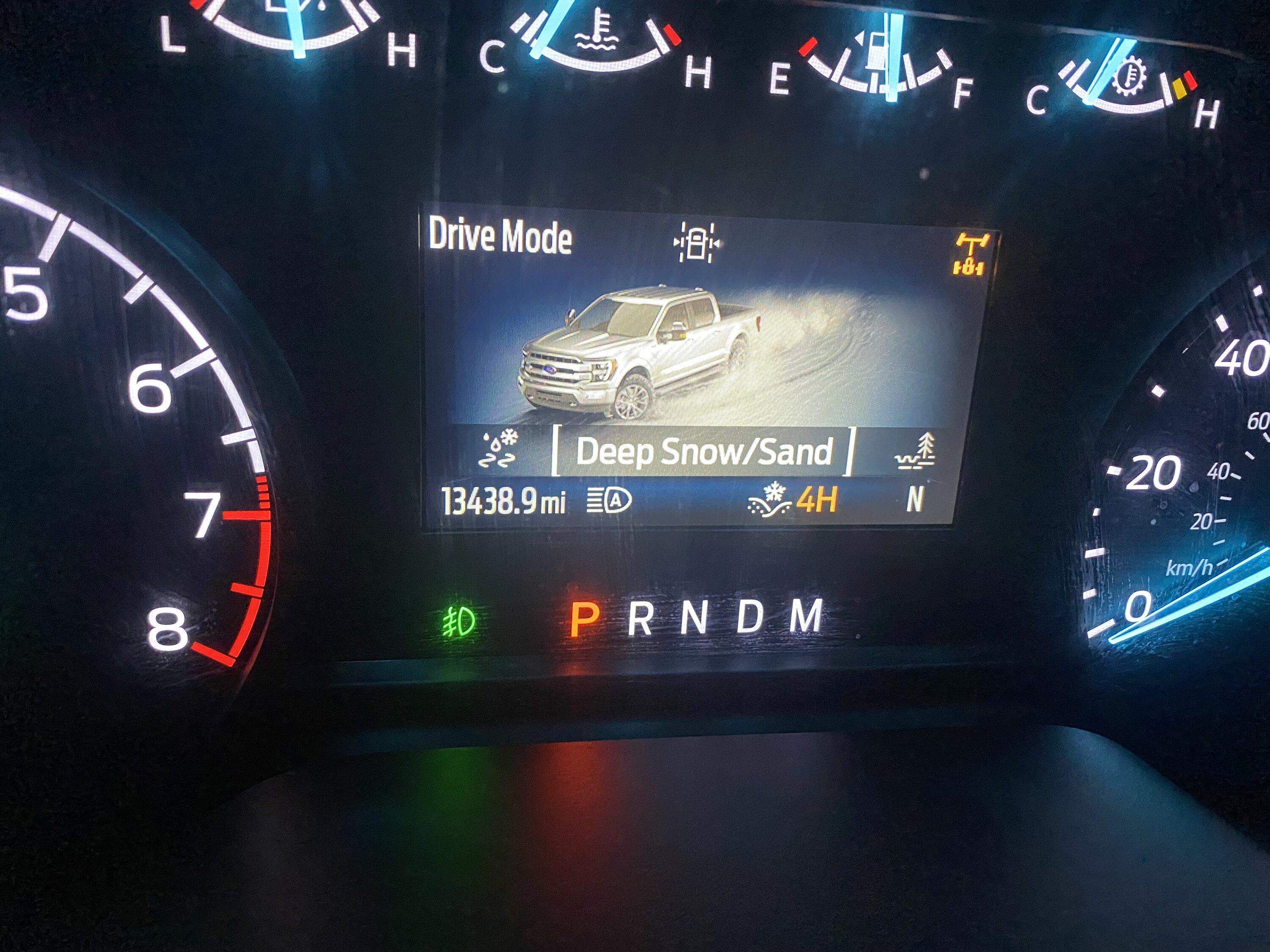 Ford F-150 Sport Mode AWD to Normal Mode 2WD IMG_5427
