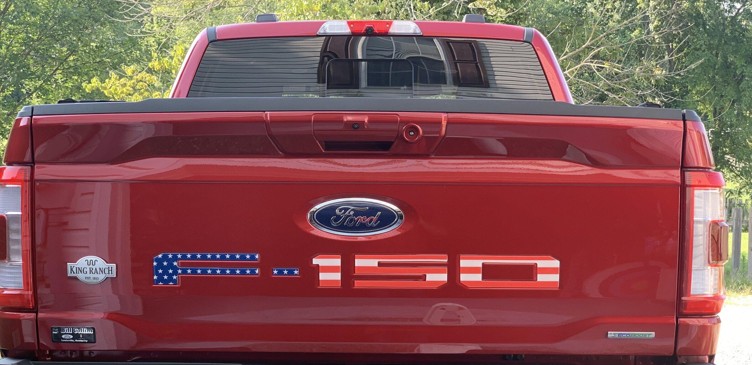 Ford F-150 MY NEW TAILGATE LETTERING -  LOVE IT ?? IMG_5534