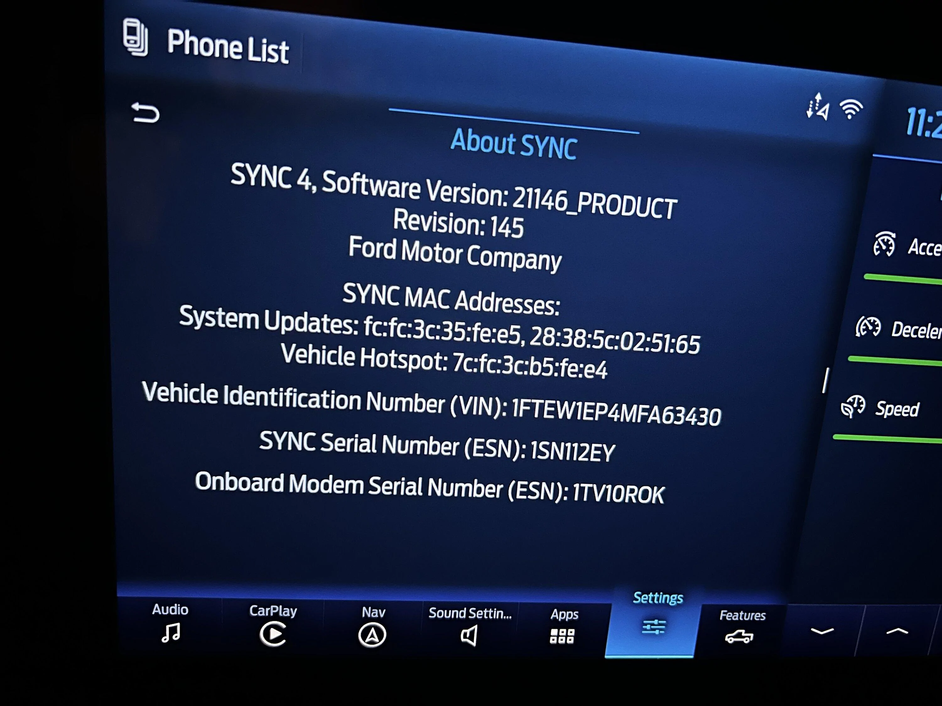 Ford F-150 2021 F150 Ford Power-Up 1.7.1 IMG_5537
