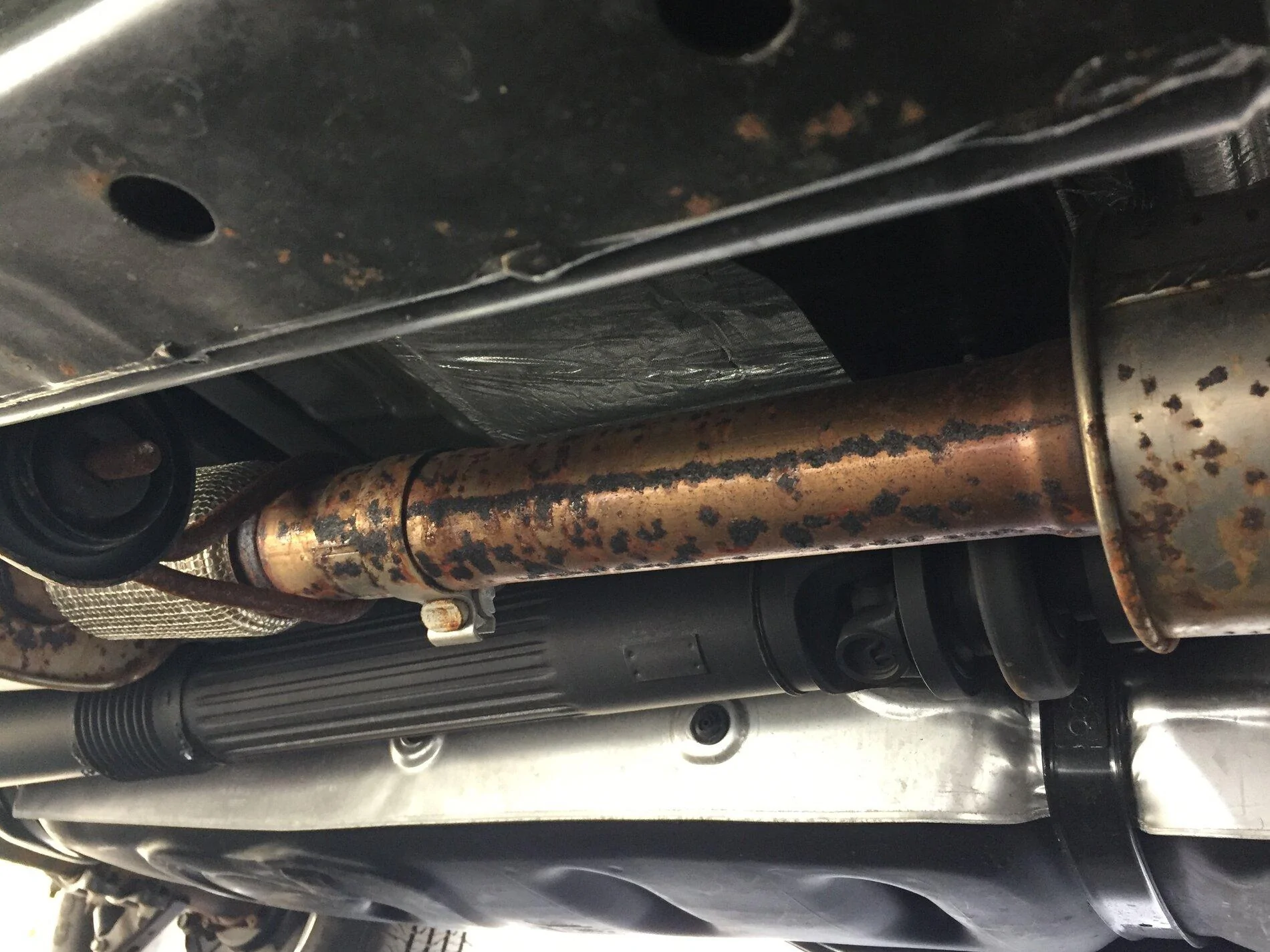 Ford F-150 Rust on rear end of 2021 F-150 -- any others? IMG_5579